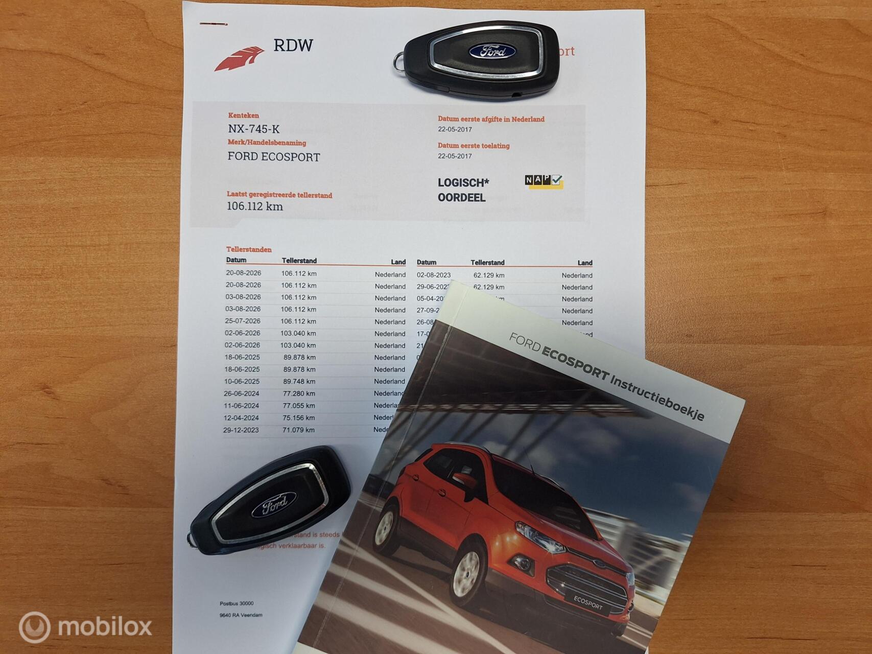 Foto van Ford Ecosport