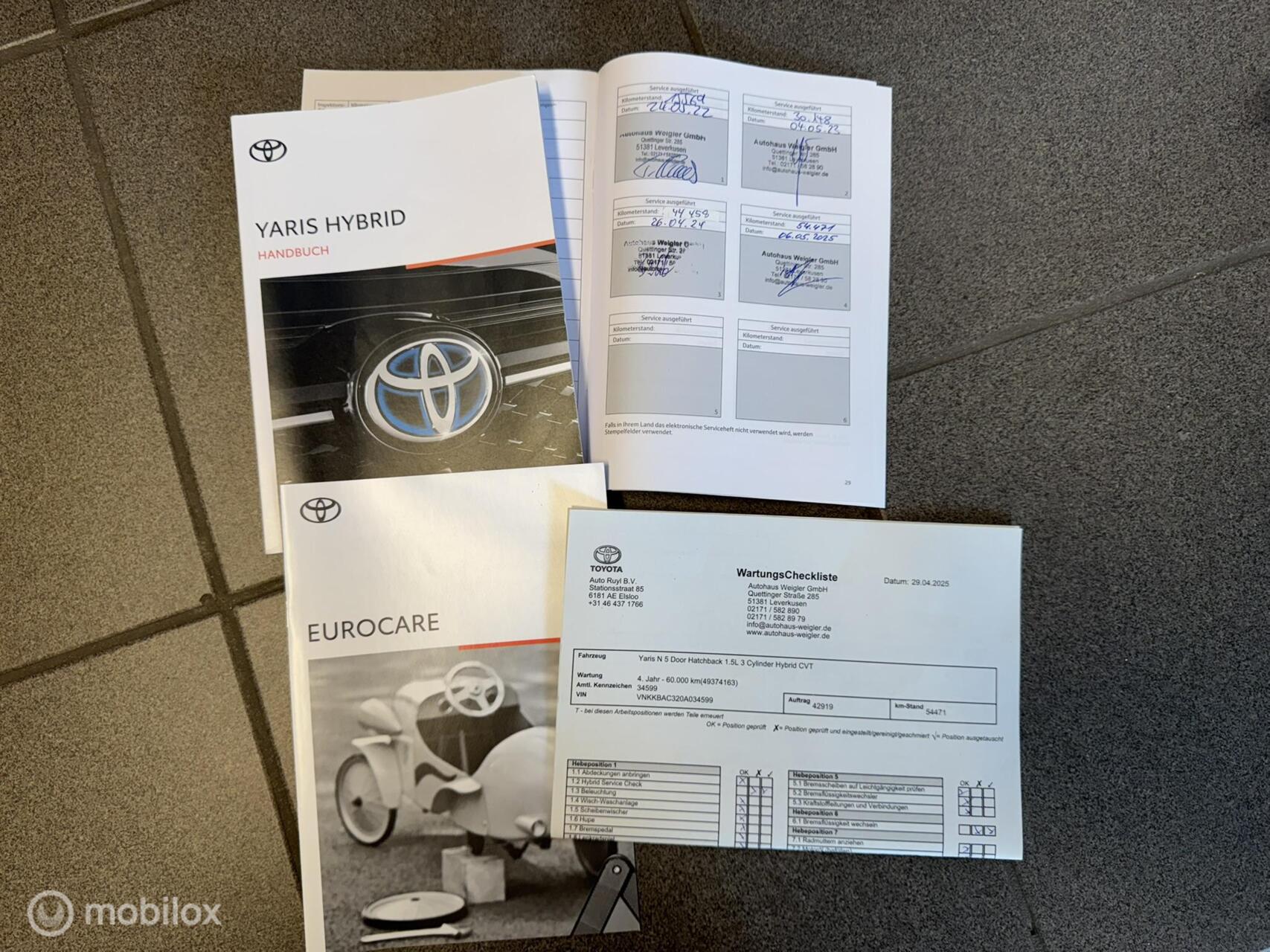 Foto van Toyota Yaris