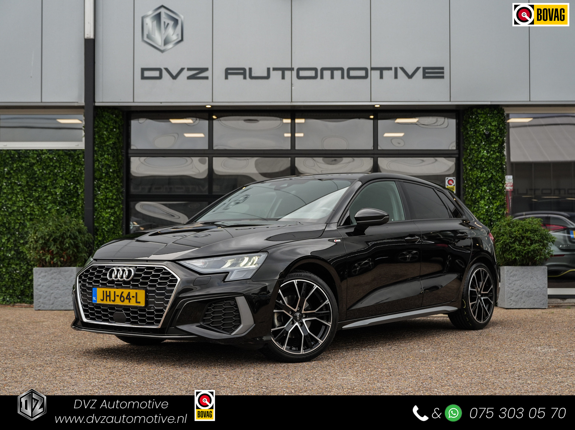 Audi A3 Sportback 30 TFSI 110PK DSG Advanced edition | S-Line | 18" LMV | Camera 2024 - voorkant
