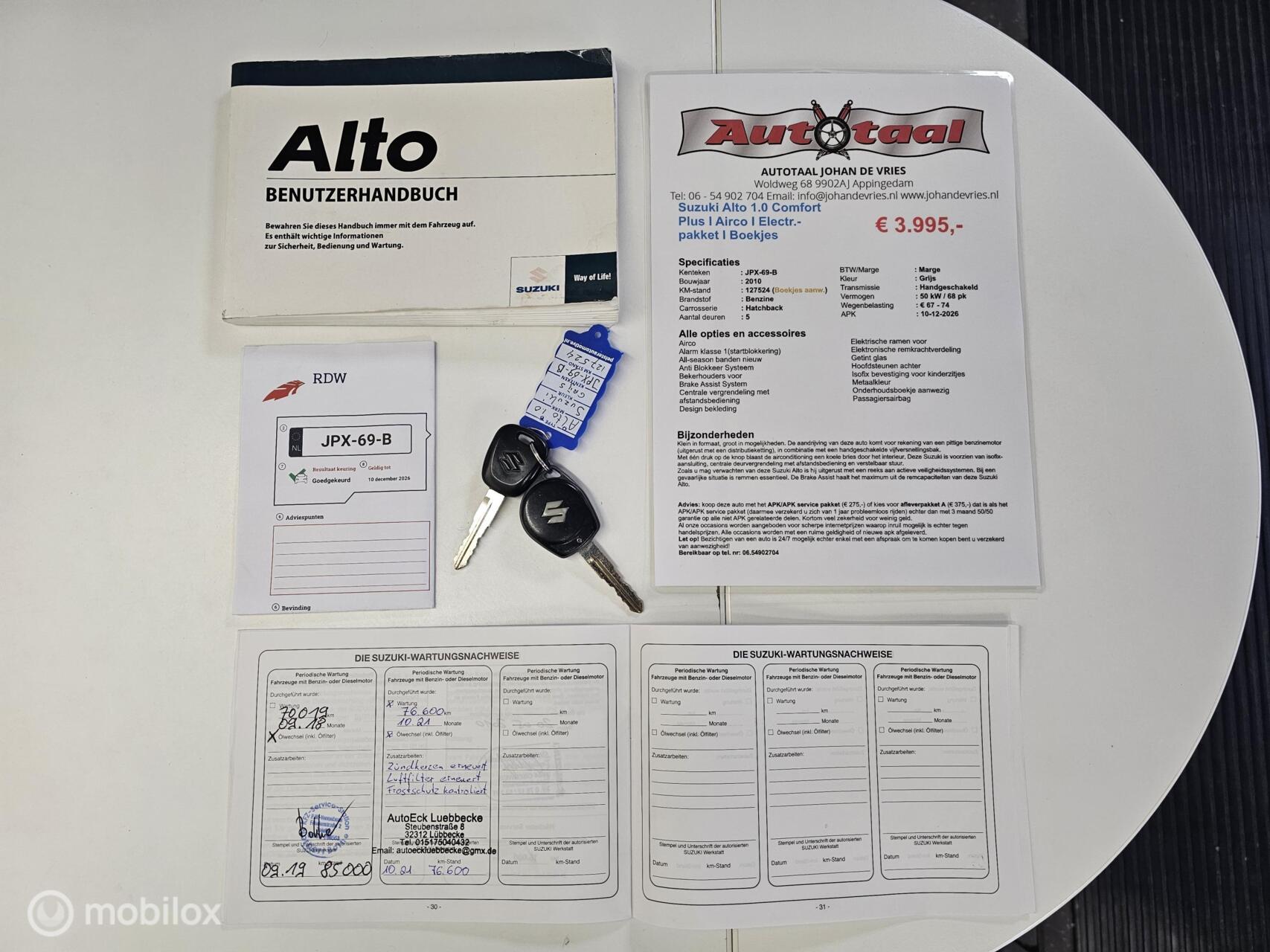 Foto van Suzuki Alto