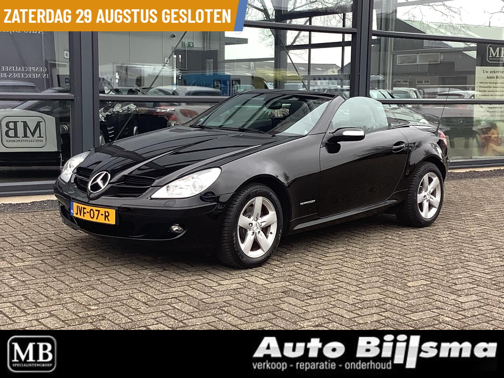Mercedes-Benz SLK 200 K. Automaat, nekverwarming, xenon, lederen bekleding 2006 - voorkant