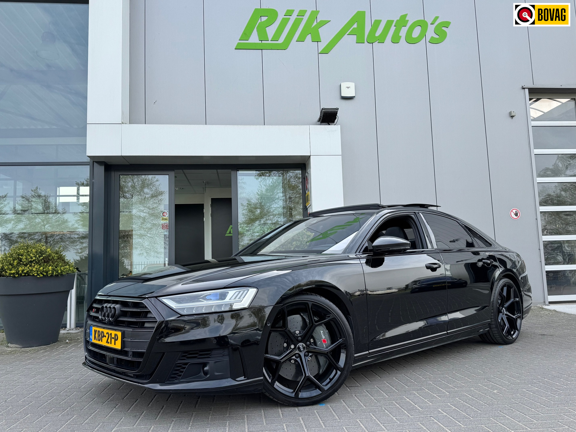 Audi S8 4.0 TFSI S8 Quattro * Garantie *  Keramisch B&O Advanced Nachtzicht 2022 - voorkant
