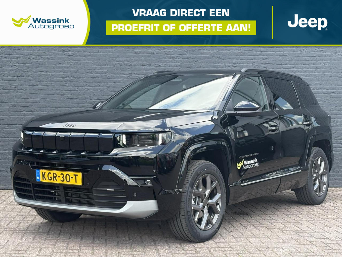 Jeep Compass 1.2 e-Hybrid First Edition 2026 - voorkant