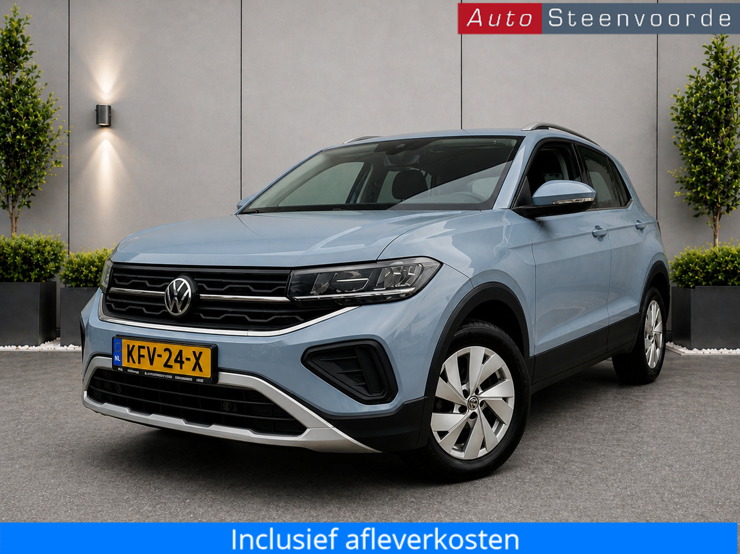 Volkswagen T-cross 1.0 TSI PDC V+A - Adaptive Cruise -CARPLAY - Climate Control 2024 - voorkant