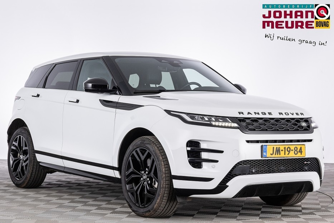 Land Rover Range Rover Evoque 1.5 P300e AWD R-Dynamic S | LEDER | EL. STOELEN | Full LED 2023 - voorkant