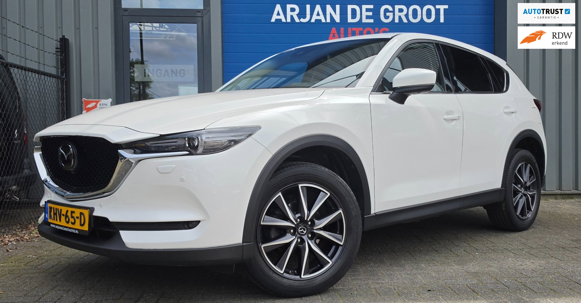 Mazda Mazda Cx-5 2.5 SkyActiv-G 194 ACC HUD 360Cam Bose® Carplay® 2018 - voorkant