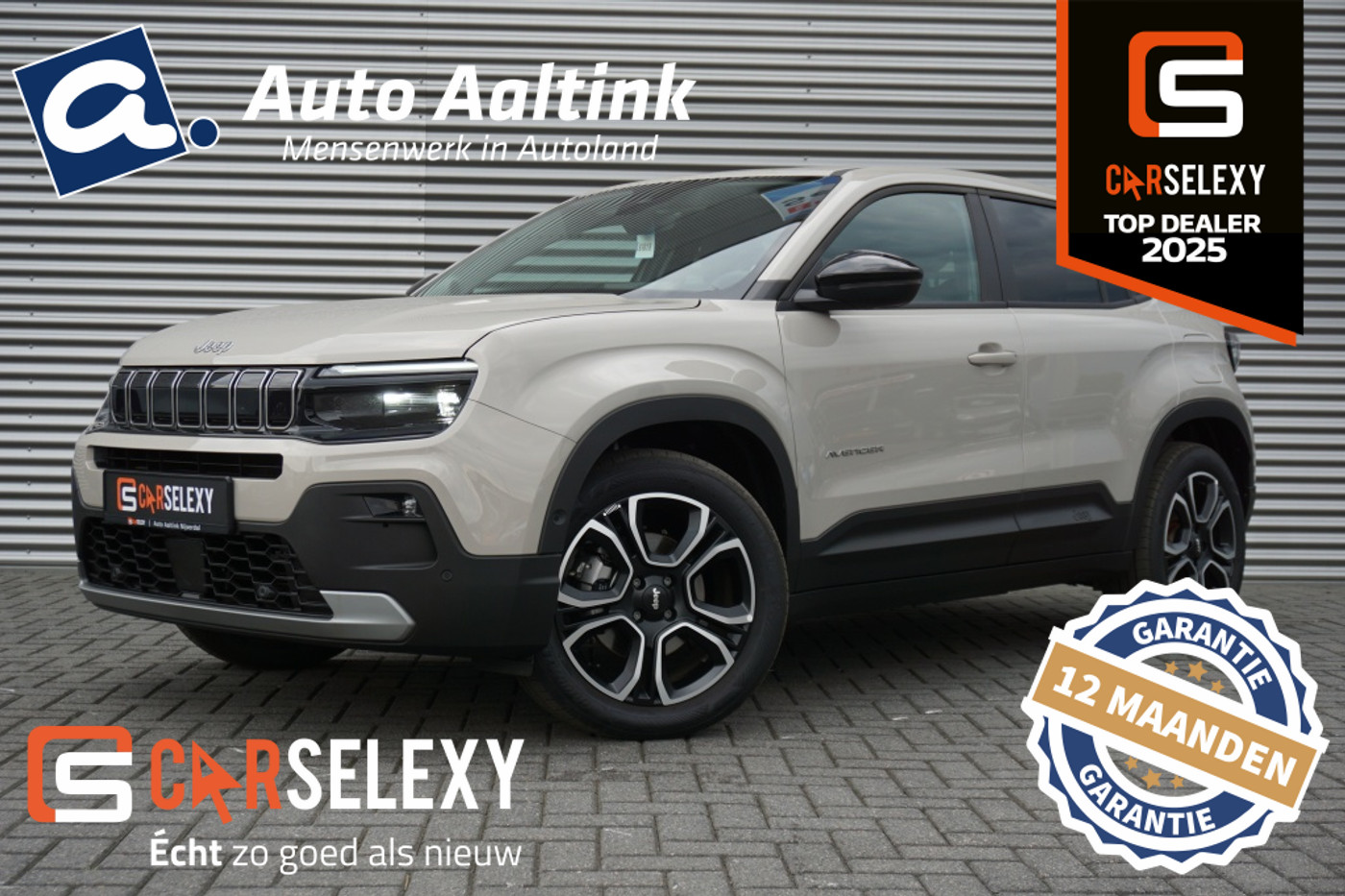 Jeep Avenger Summit 54kWh MEEST LUXE | 400 KM WLTP 2025 - voorkant