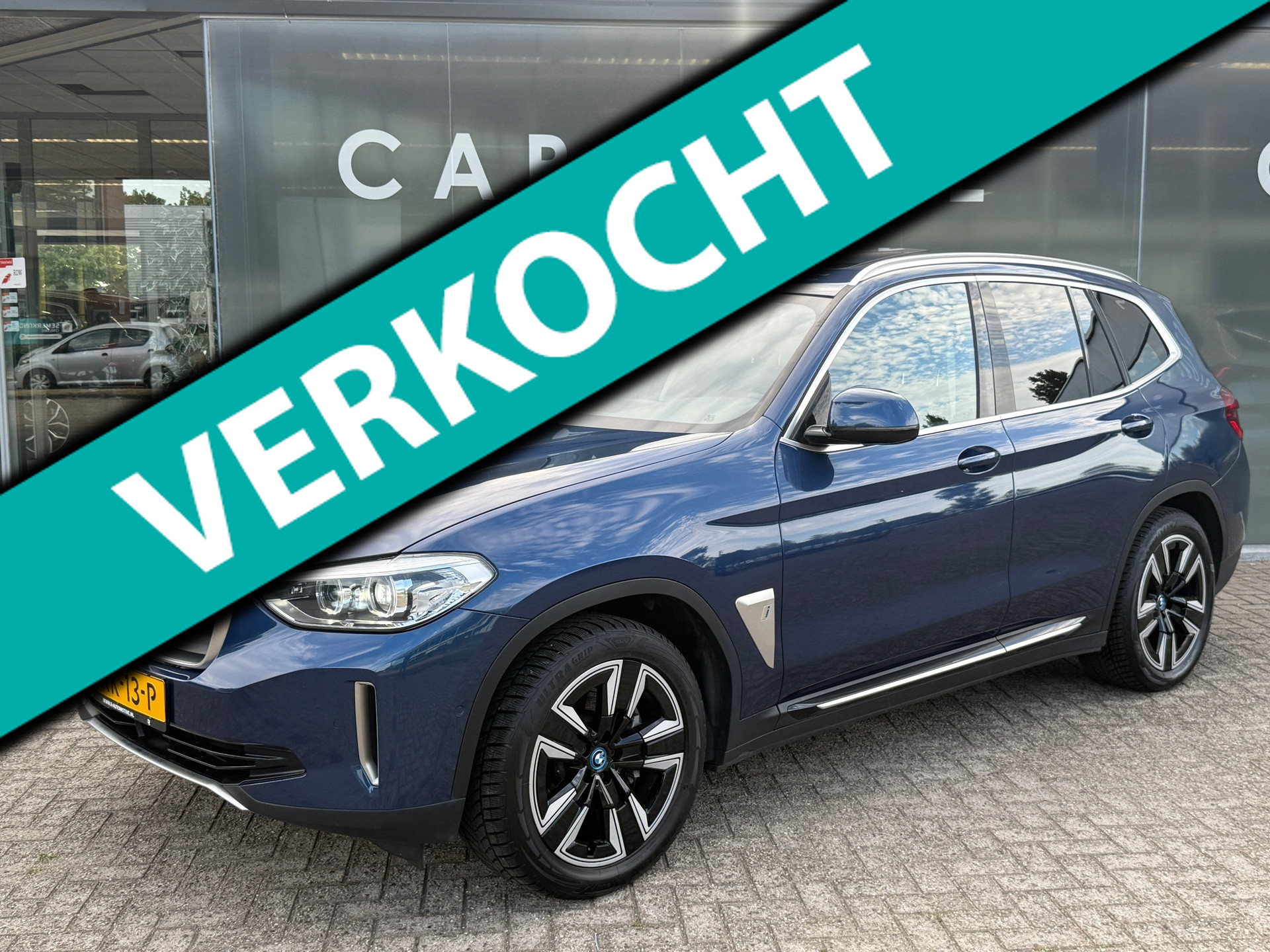 BMW Ix3 Executive 80 kWh 95% SOH PANO|LEDER|DEALER ONDERHOUDEN 2021 - voorkant