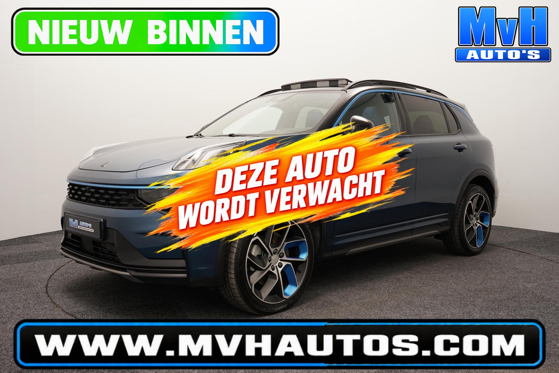 Lynk&co LYNK & Co 01 1.5 PHEV|ZWARTE.HEMEL|360ºCAM|PANO|262PK 2024 - voorkant