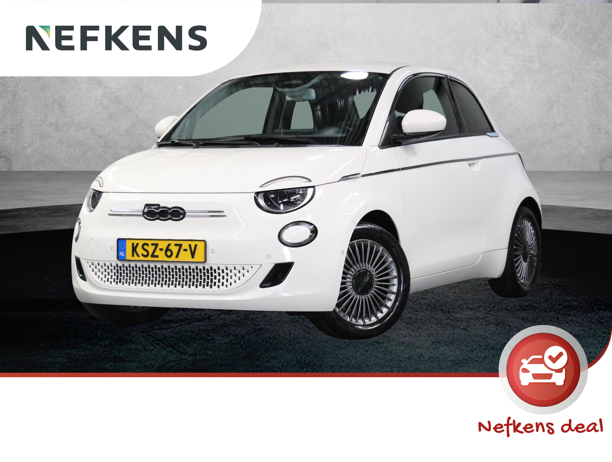 Fiat 500 Icon 42 kWh 118PK 2023 - voorkant