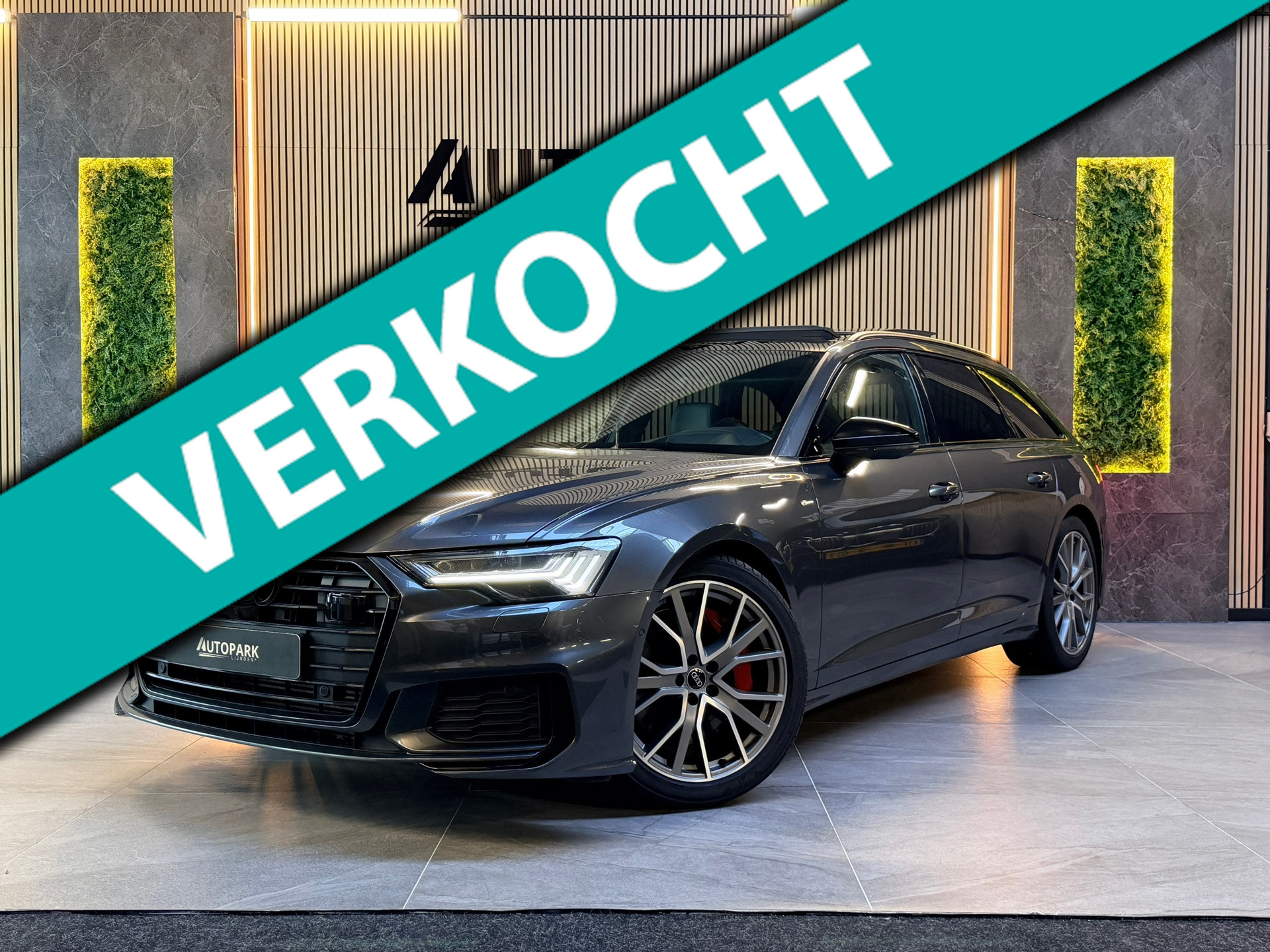 Audi A6 Avant 55 TFSI E 55 TFSI e quattro Pro Line 3X S-LINE Competition PANO|MASSAGE|HuD|360 CAMERA|MEMORY|SFEERVERLICHTING|TREKHAAK|BOMVOL 2022 - voorkant