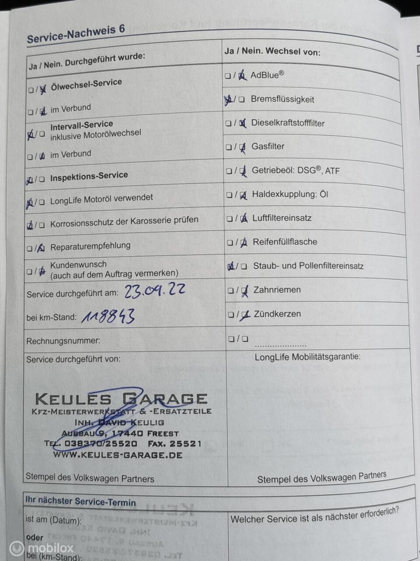 Foto van Volkswagen Touran
