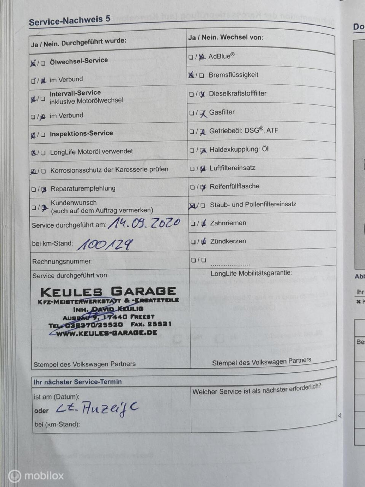 Foto van Volkswagen Touran