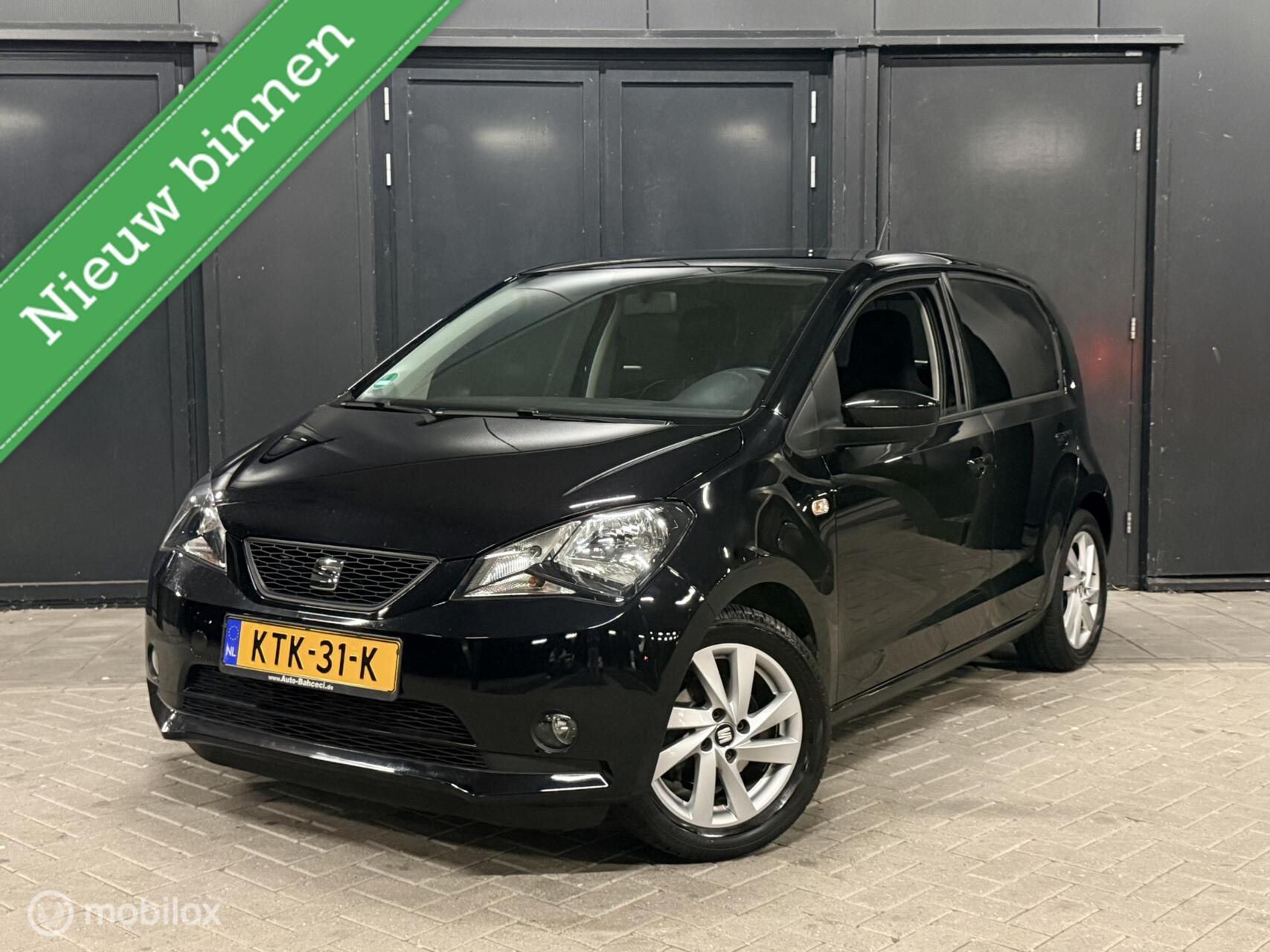 Seat Mii 1.0 FR Cruise/stoelverwarming/airco/pdc 5 drs 75pk 2015 - voorkant