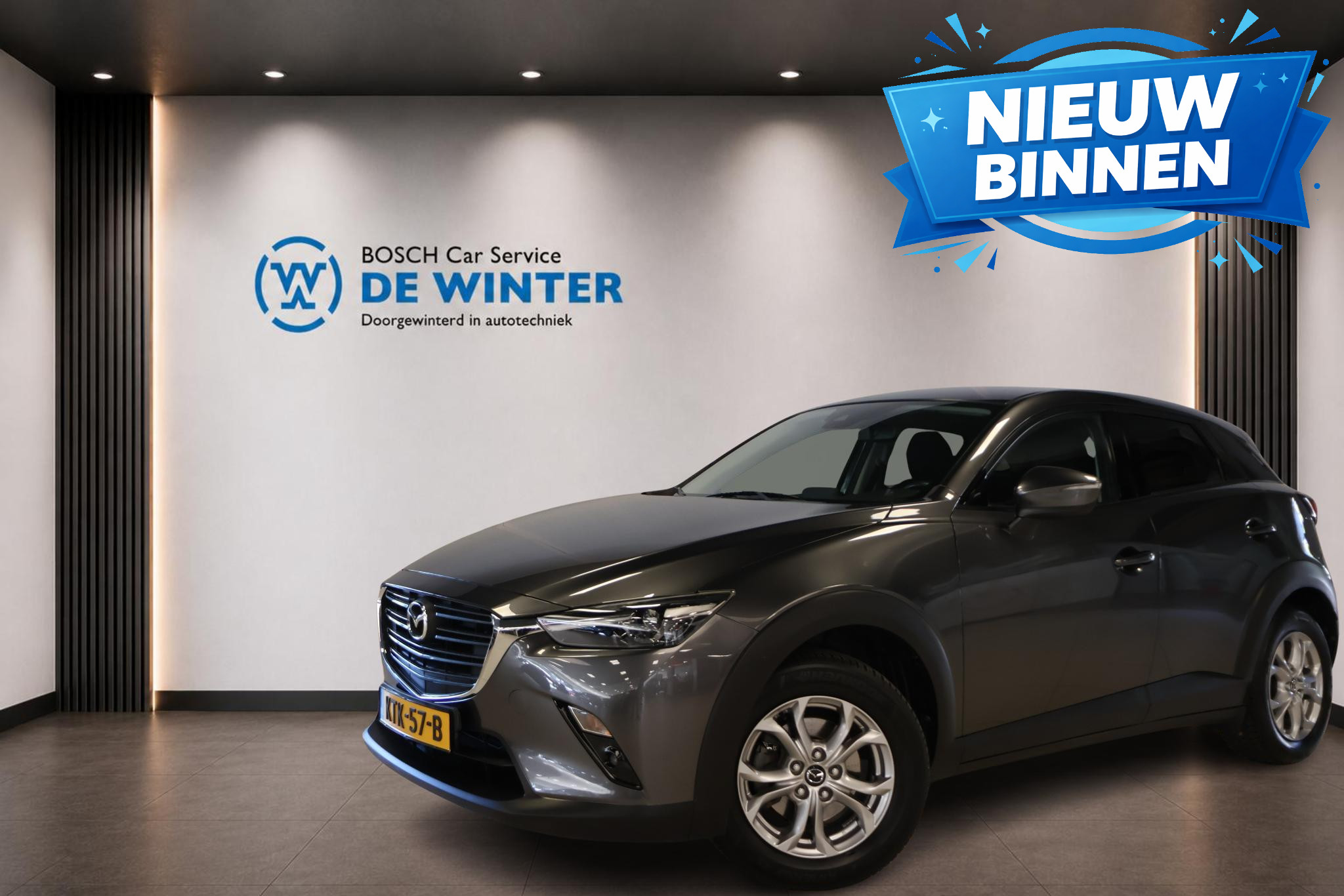 Mazda Mazda Cx-3 2.0 SkyActiv-G 120 SkyLease GT 2018 - voorkant