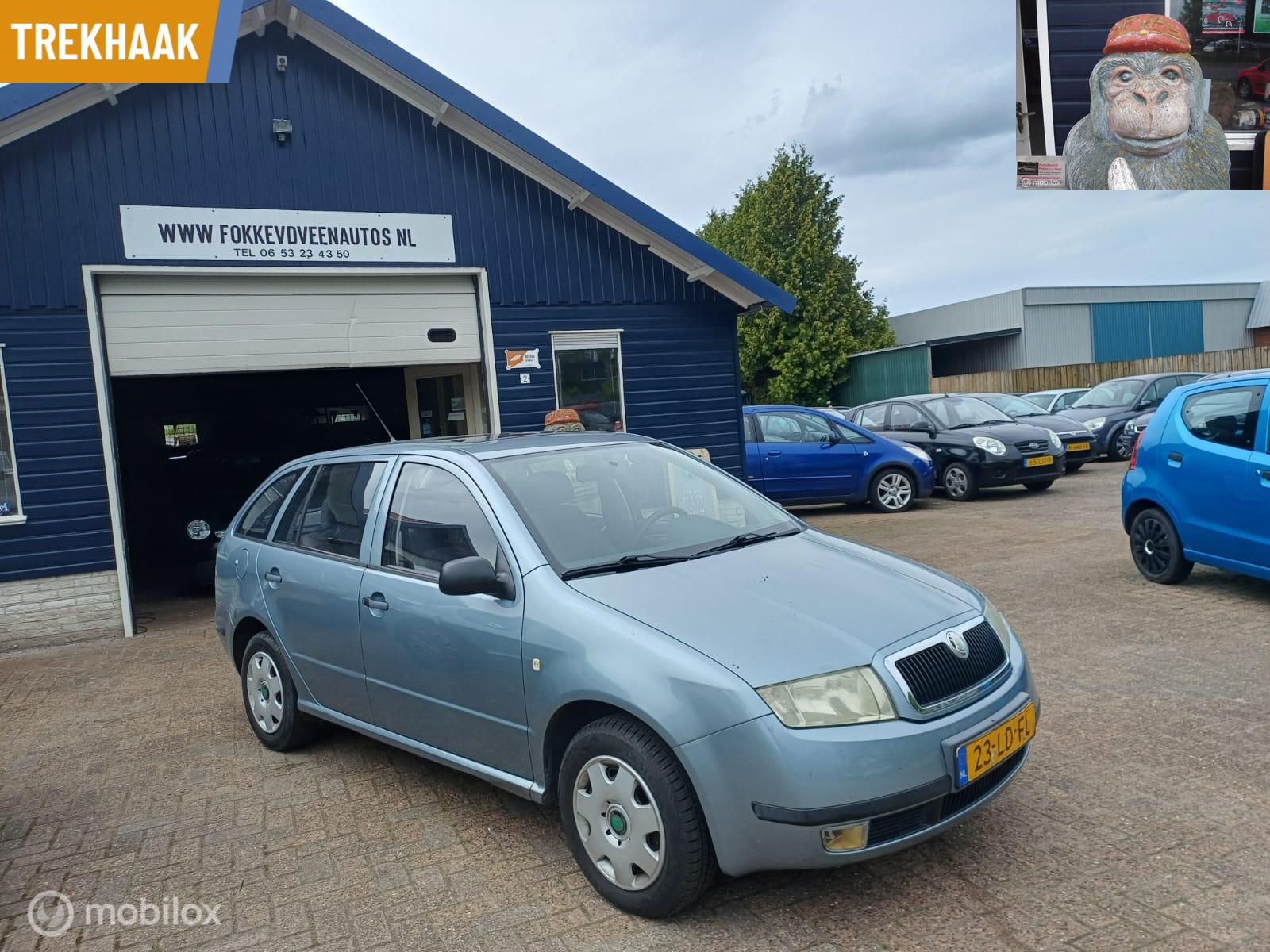 Skoda Fabia 1.4 Ambiente Garantie,alle inruil mogelijk 2002 - voorkant
