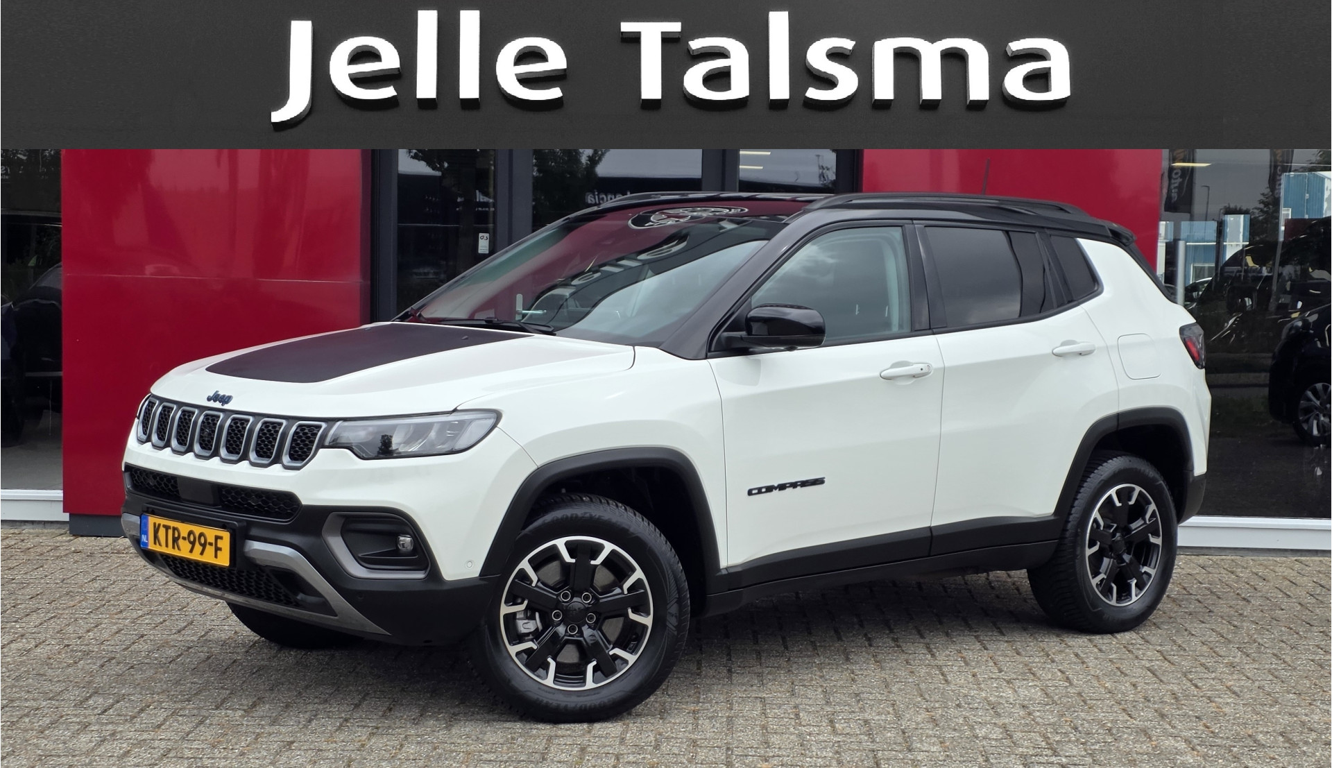 Jeep Compass 4xe 240 Plug-in Hybrid Electric Trailhawk | 360 Camera | Stoel/stuurwiel verwarming 2024 - voorkant