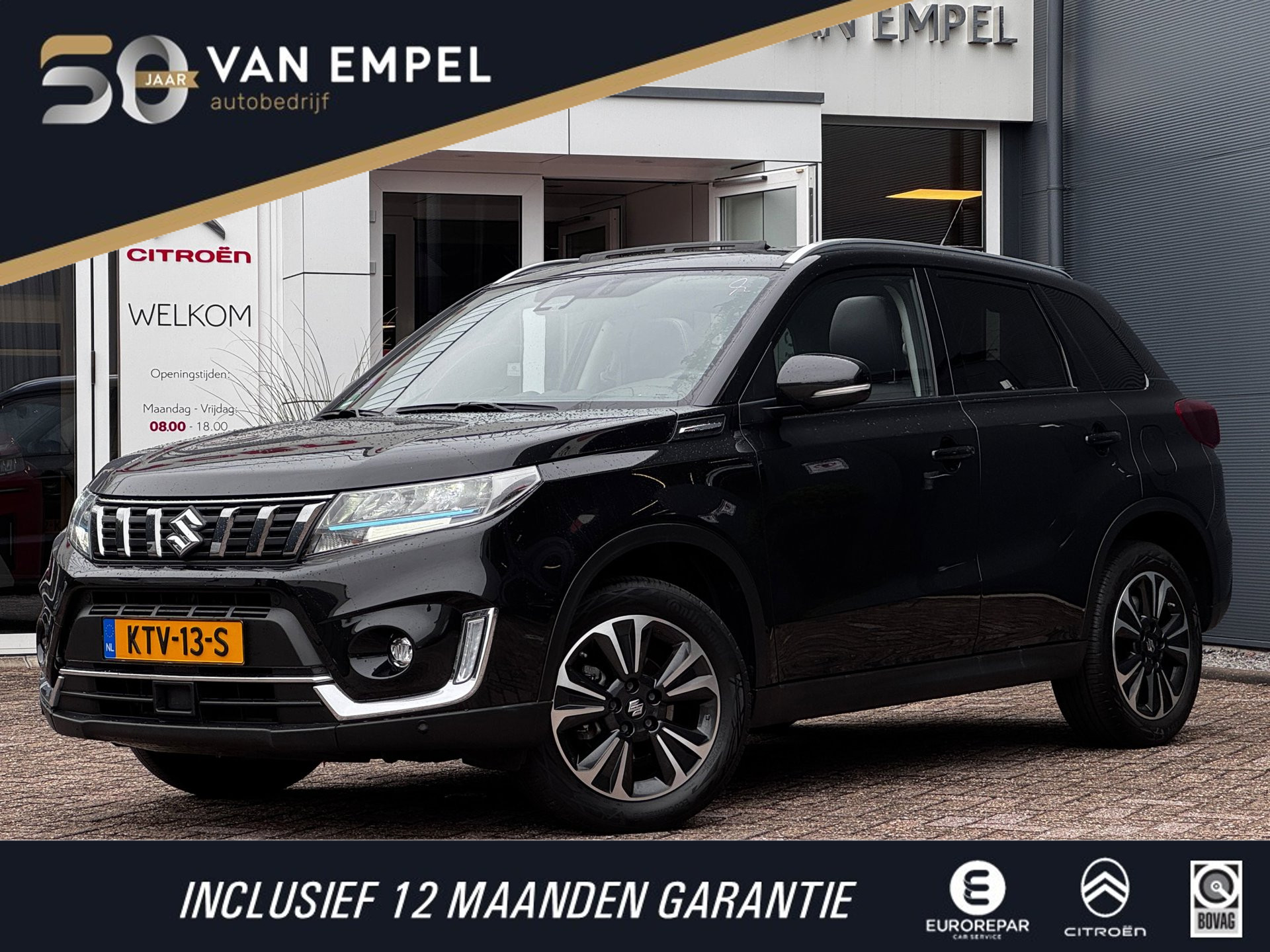 Suzuki Vitara 1.5 Hybrid Style | Panoramadak | Suzuki dealer onderhouden | Stoelverwarming | Camera | 2024 - voorkant