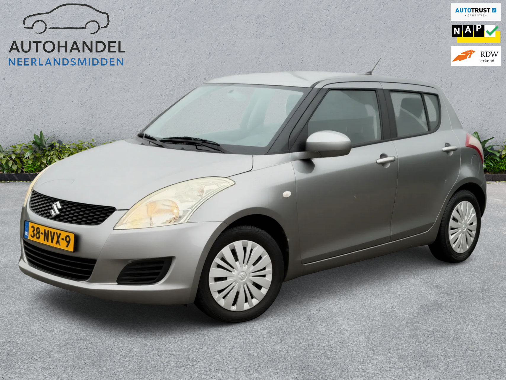 Suzuki Swift 1.2 Bandit EASSS AIRCO stoelverwarming 2011 - voorkant