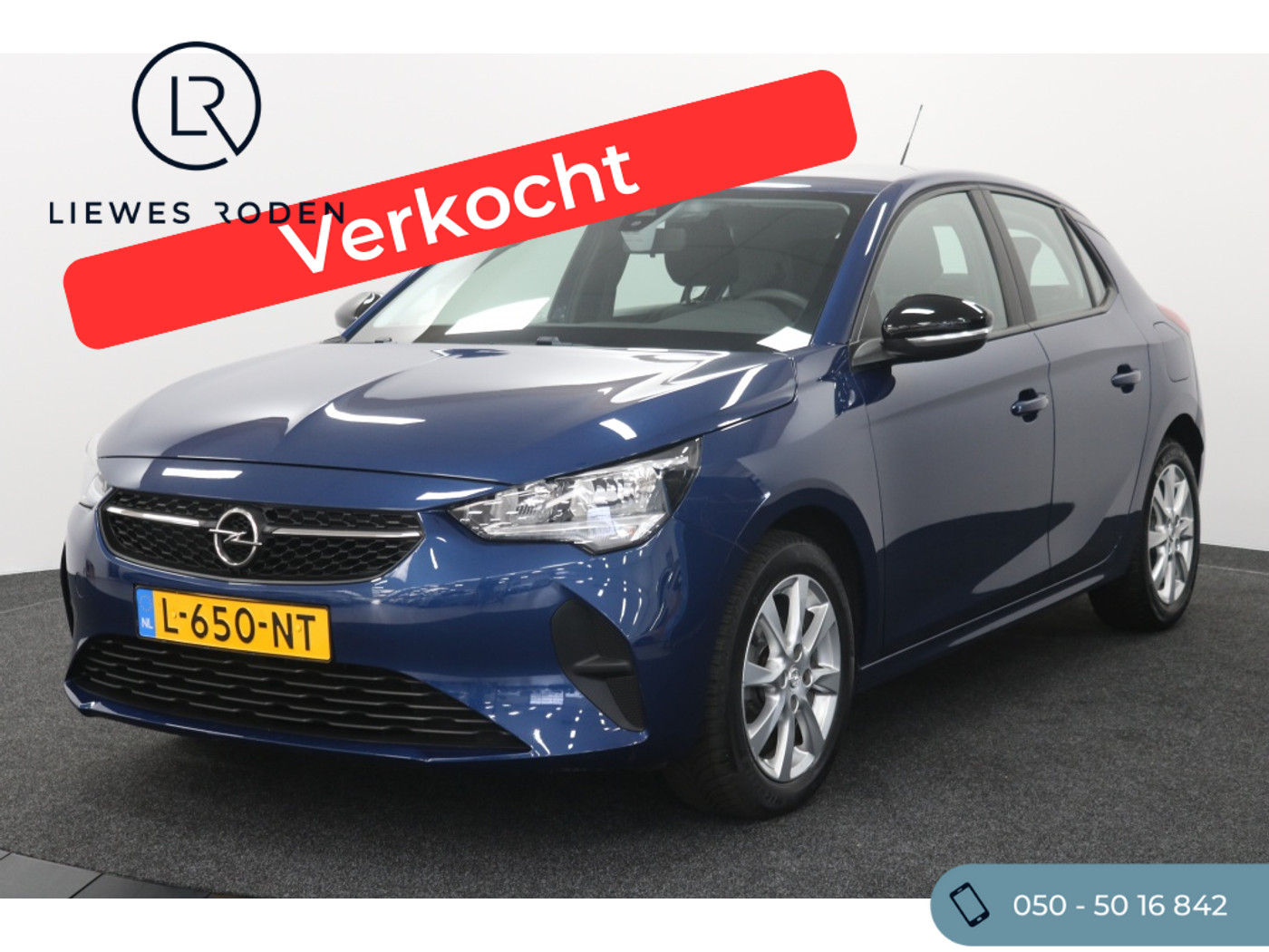 Opel Corsa 5-drs 1.2 Edition 2021 - voorkant