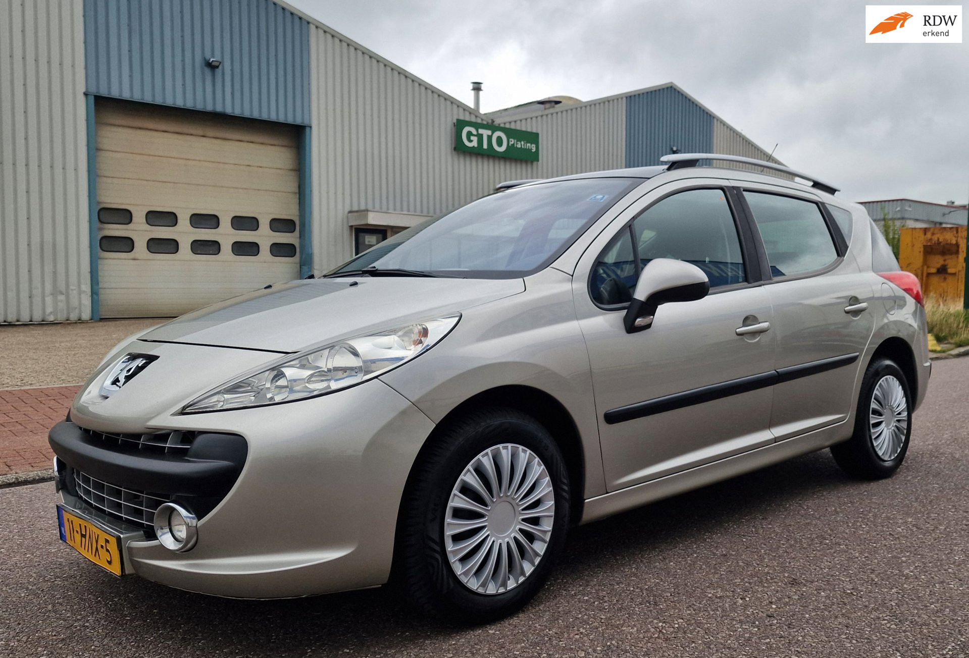 Peugeot 207 1.6 VTi XS AUTOMAAT PANORAMA CRUISE 2 X SLEUTELS 2009 - voorkant