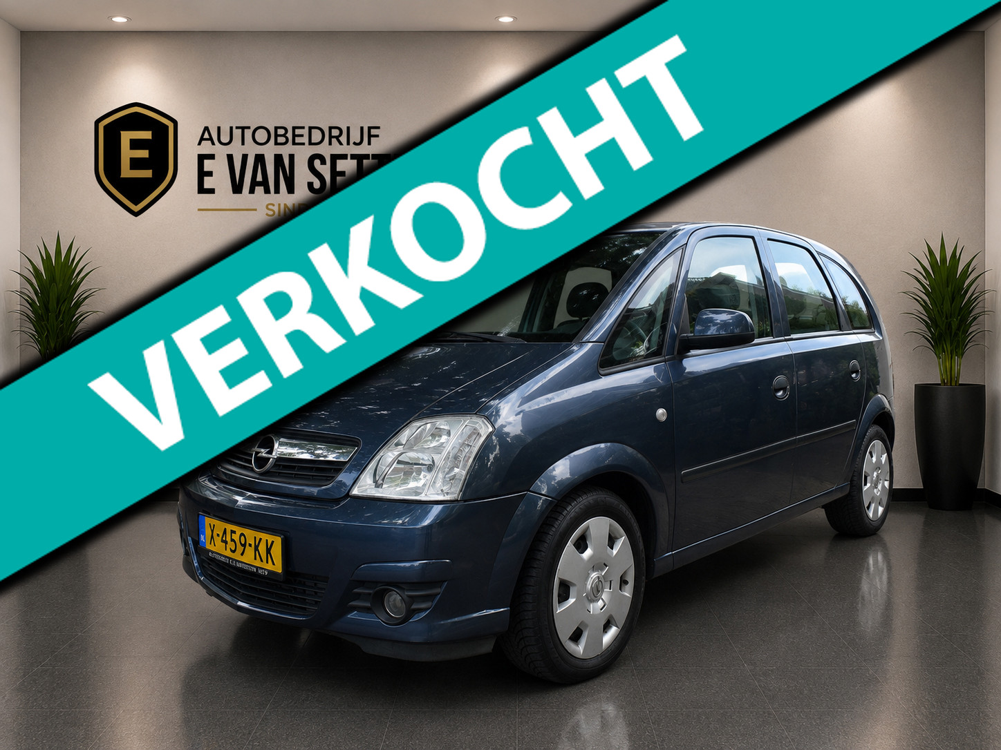 Opel Meriva-a 1.4-16V Cosmo Afn.Trekhaak 2007 - voorkant