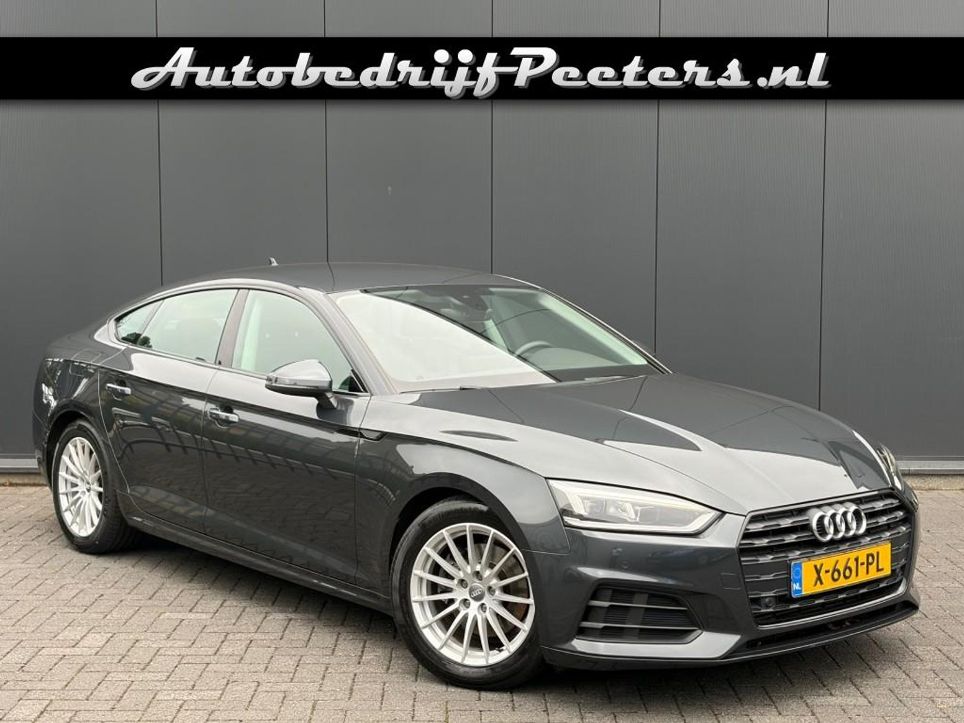Audi A5 Sportback SB 35 TFSI Leder LED Carplay Navi e.Klep Cruise PDC 2019 - voorkant