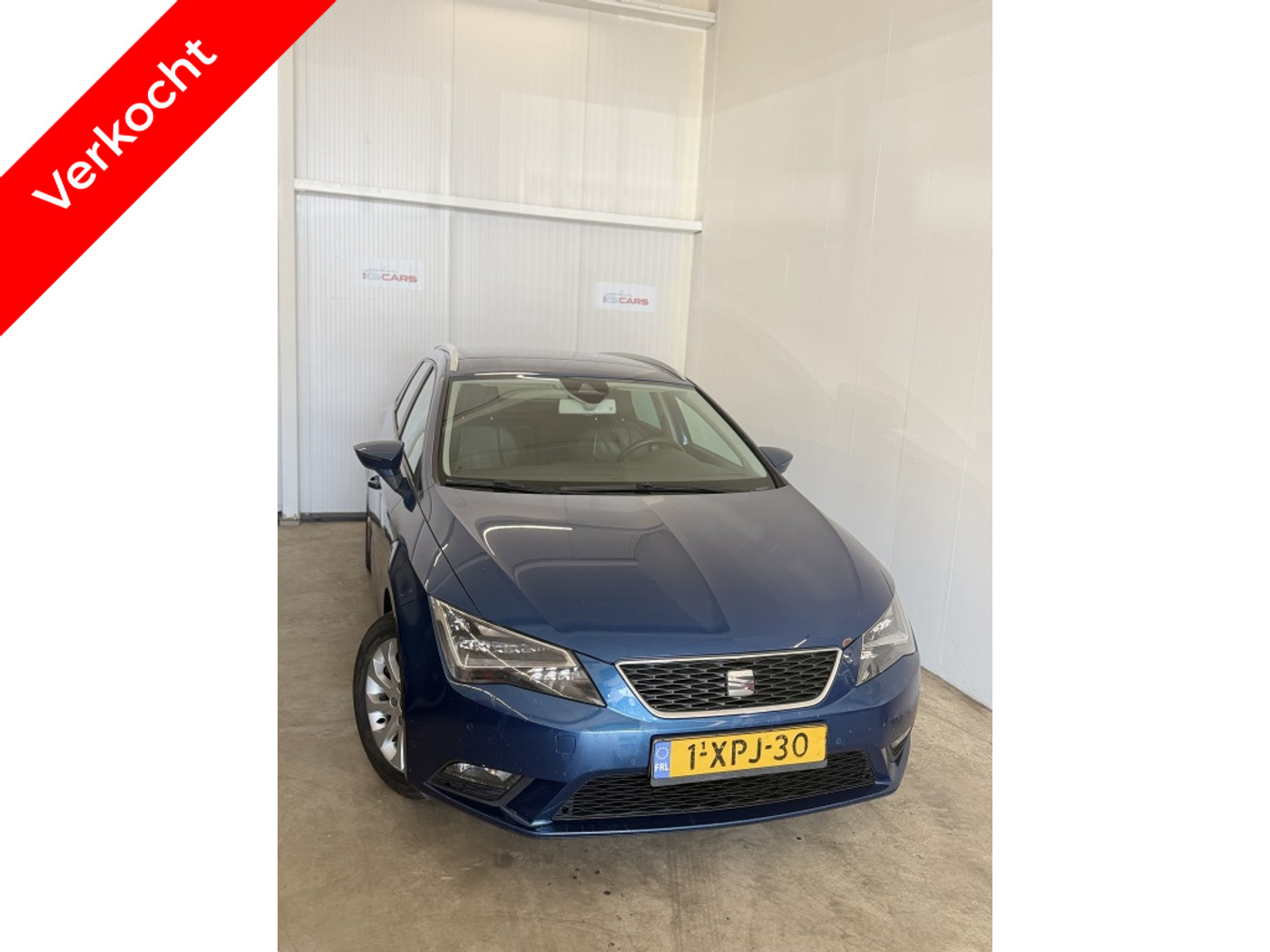 Seat Leon ST 1.6 TDI St. Bns. Ec. 2014 - voorkant