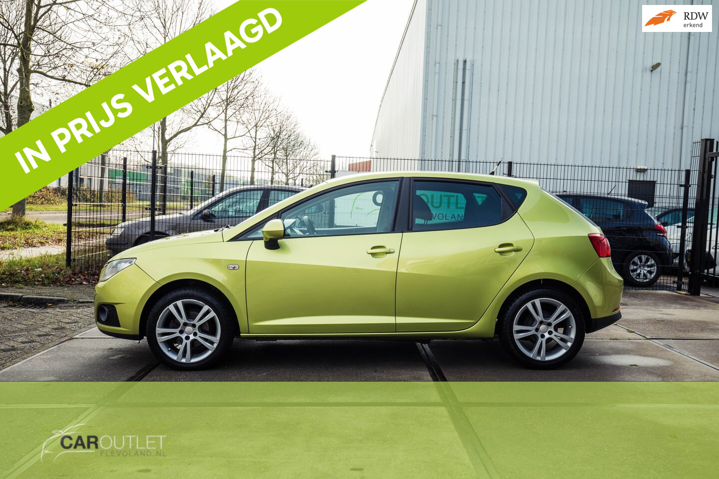 Seat Ibiza 1.4 Sport-up 2008 - voorkant