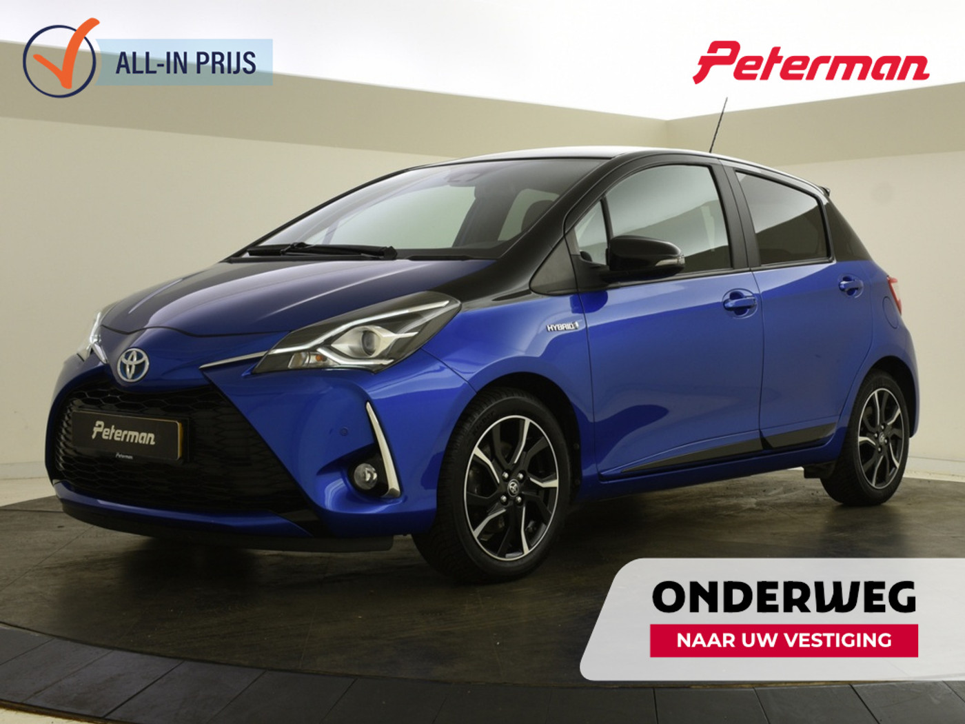 Toyota Toyota Yaris Hybrid 1.5 Hybrid Bi-Tone | PDC | Navigatie | 2018 - voorkant
