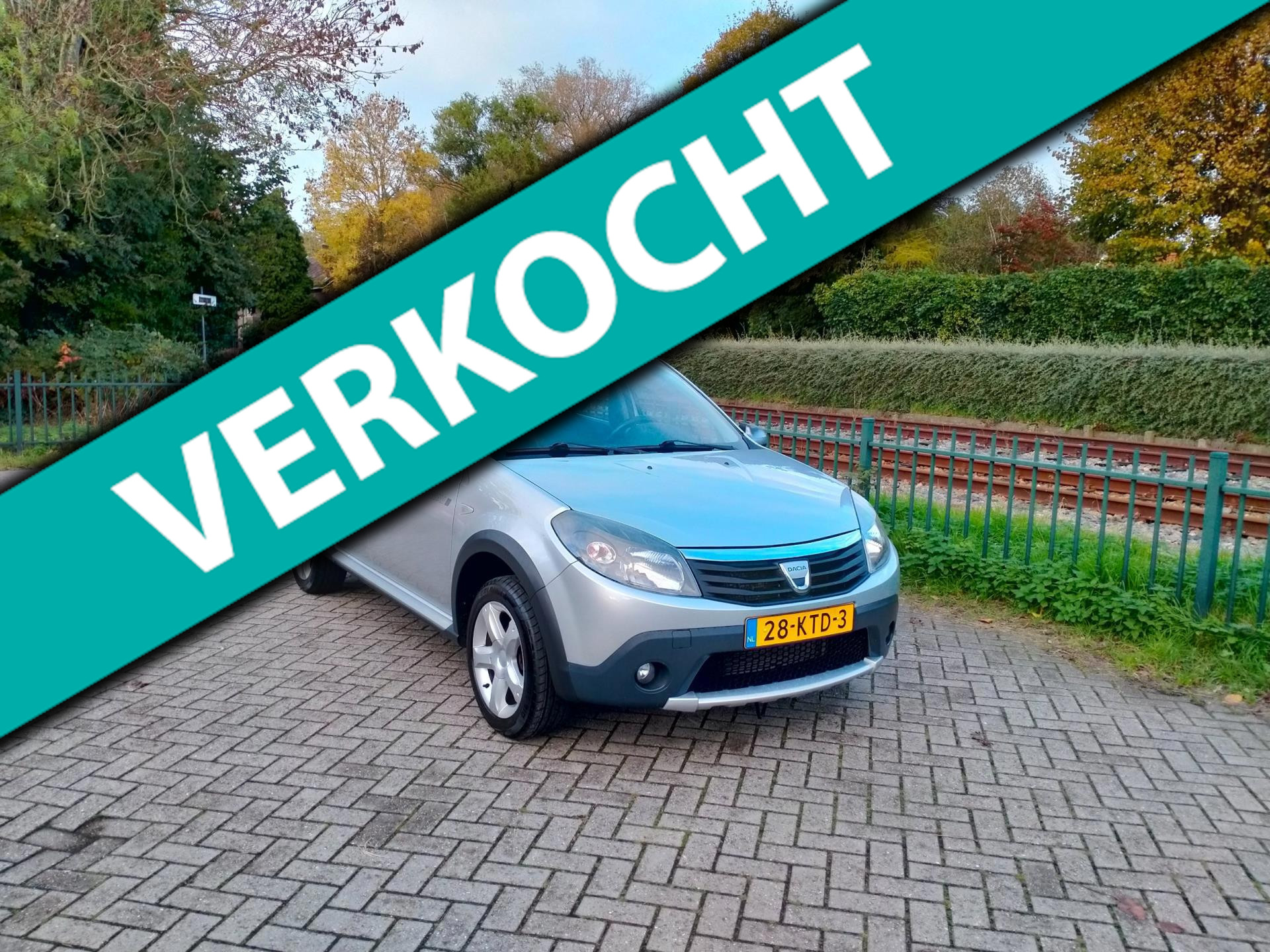Dacia Sandero 1.6 Stepway Airco trekhaak ALLINPRIJS 2010 - voorkant