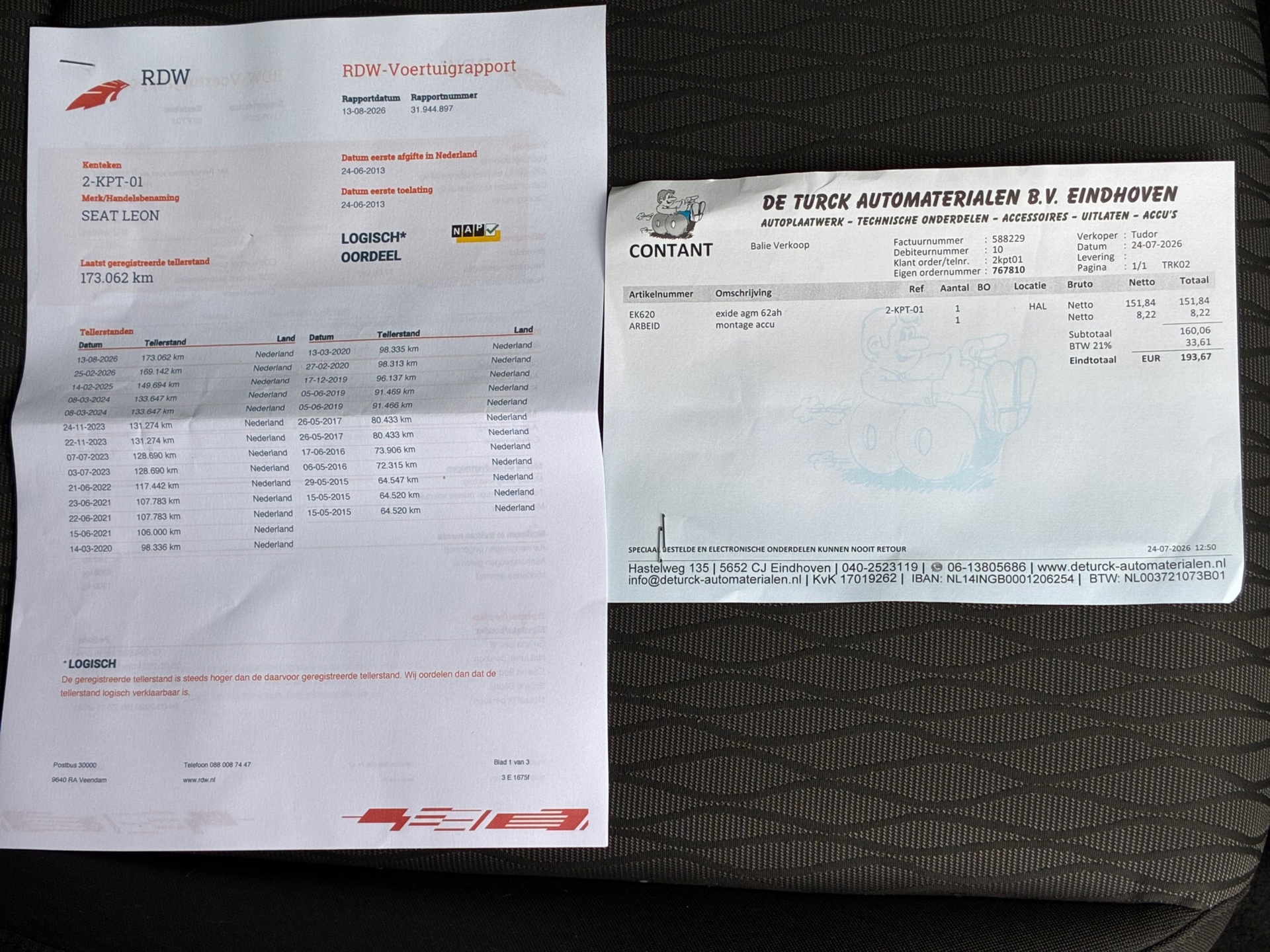Foto van Seat Leon