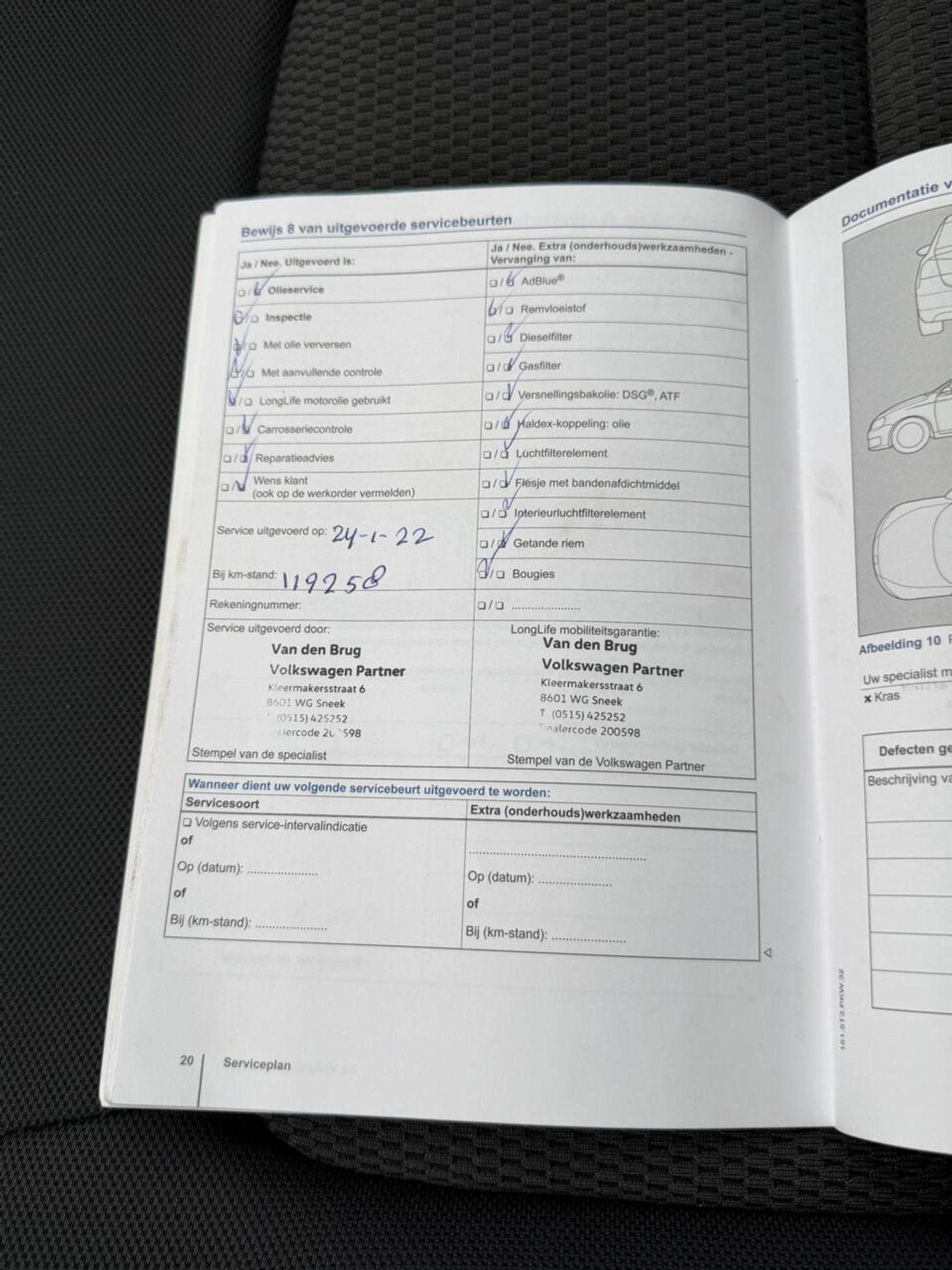 Foto van Volkswagen Golf Sportsvan
