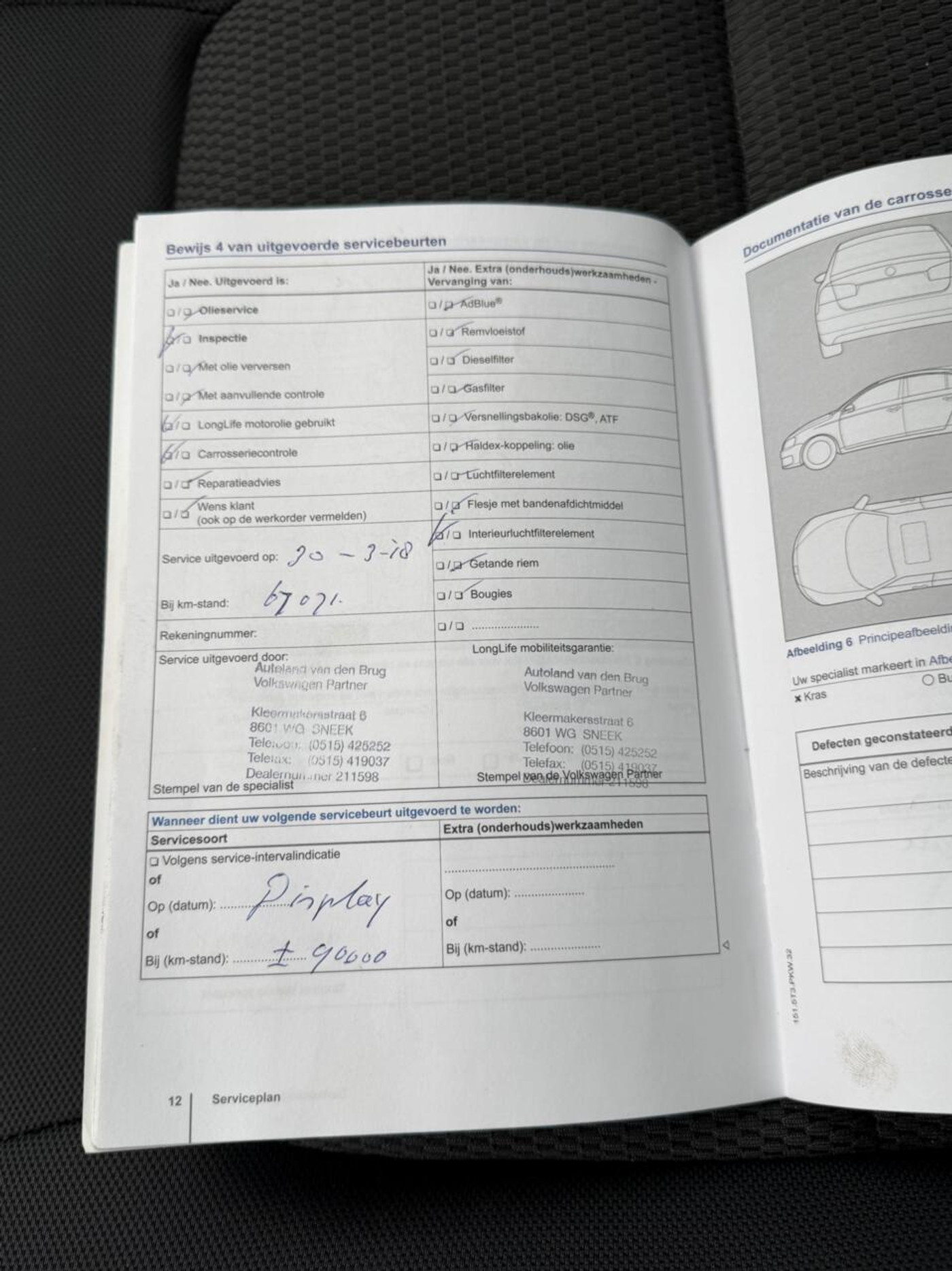 Foto van Volkswagen Golf Sportsvan