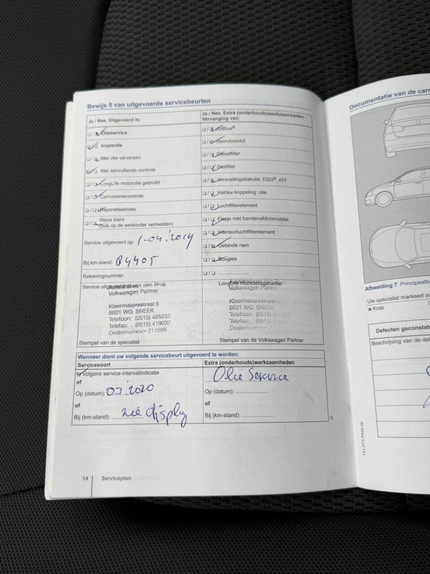 Foto van Volkswagen Golf Sportsvan
