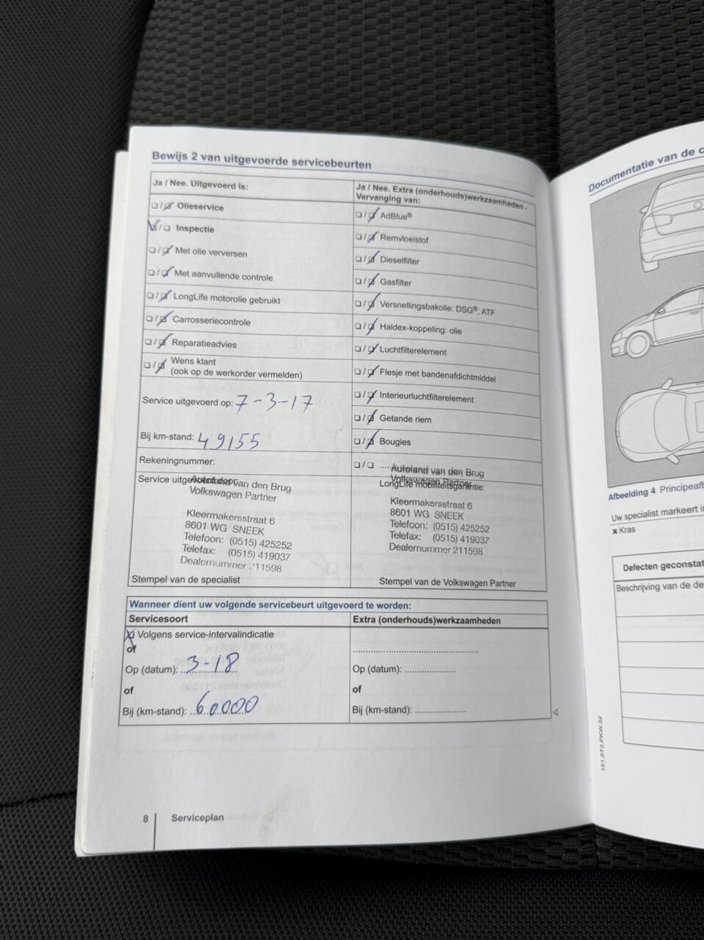 Foto van Volkswagen Golf Sportsvan