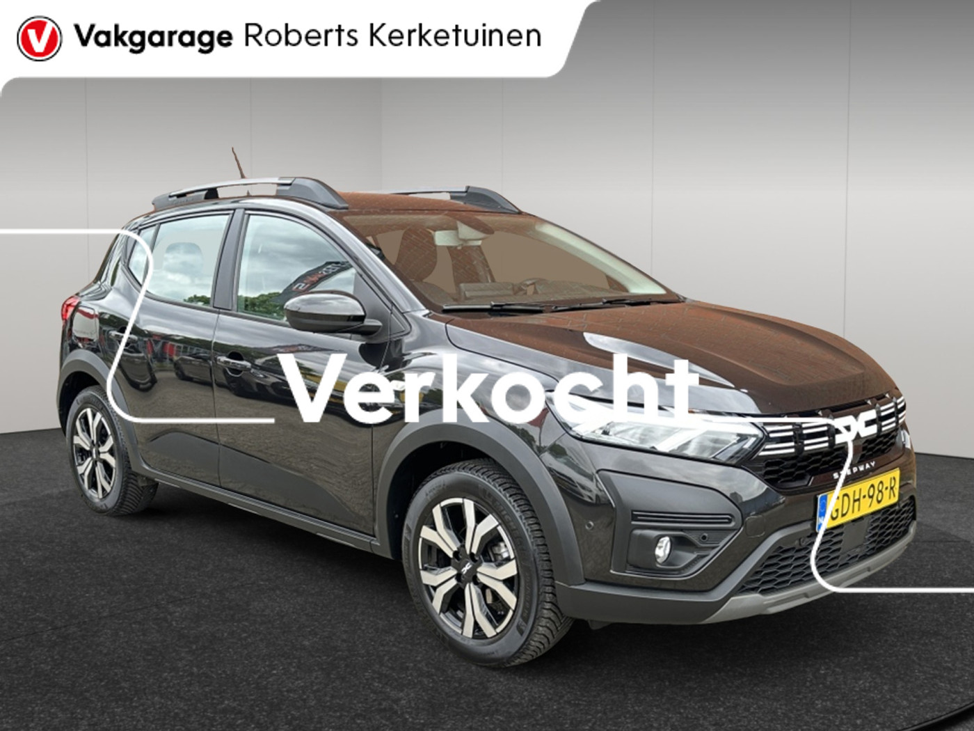 Dacia Sandero Stepway 1.0 TCe 100 ECO-G Expression | ECC | NAVI | Trekhaak ✅ 1e Eigenaar *BEVRIJDINGSDAG 05 mei OPEN!* 2024 - voorkant