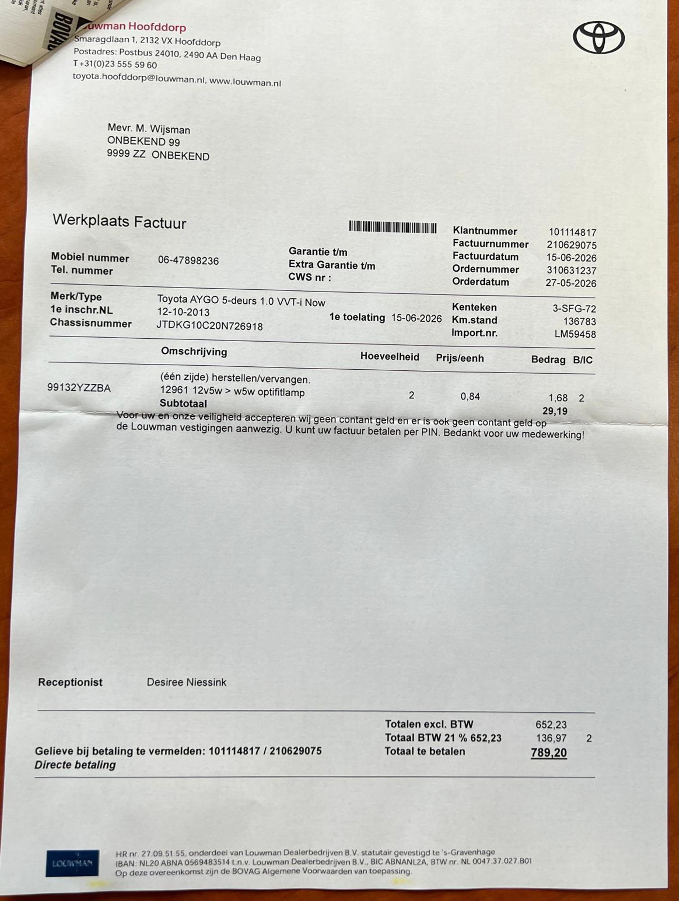 Foto van Toyota Toyota Aygo