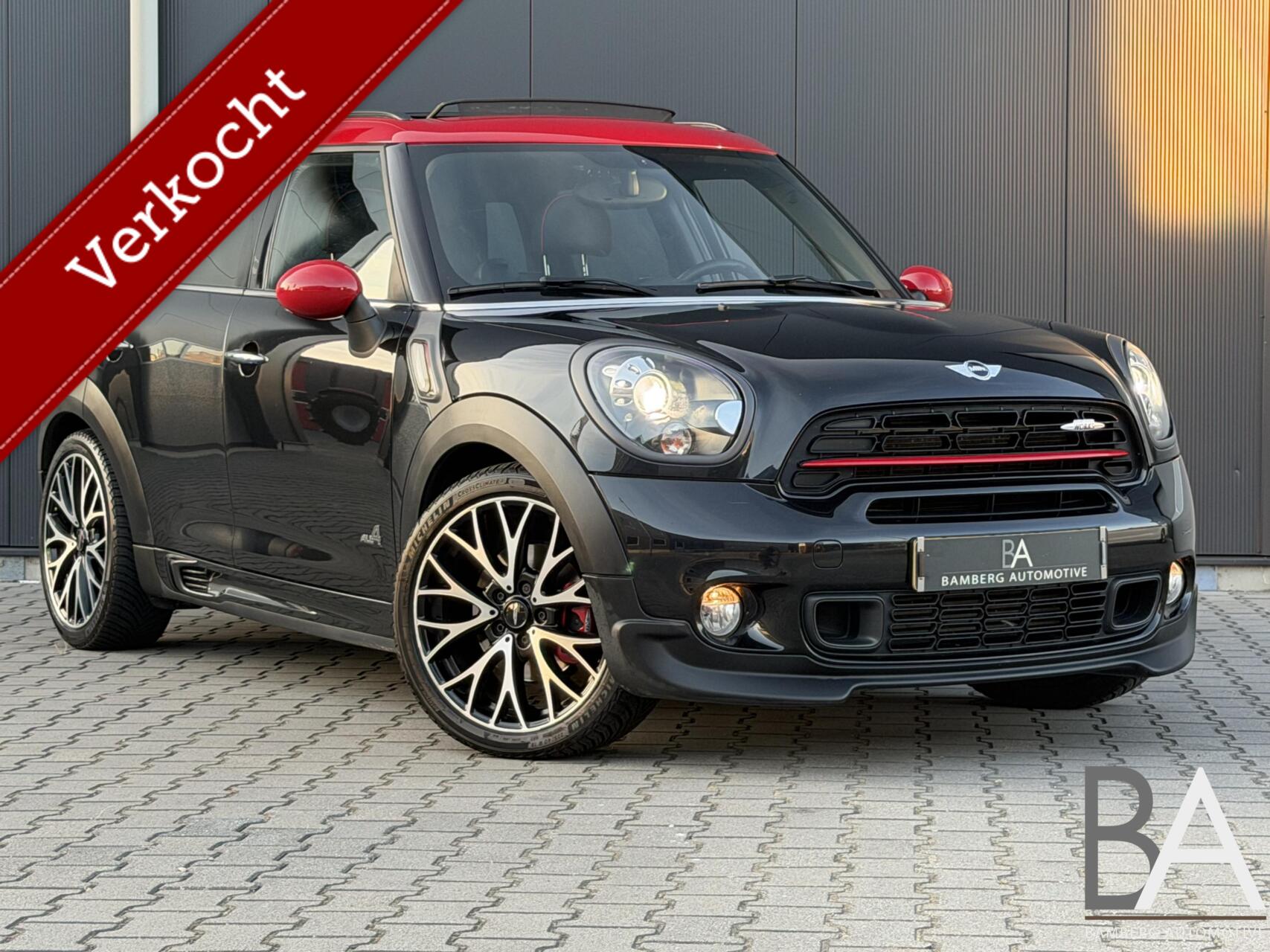 Mini John Cooper Works 1.6 John Cooper Works ALL4 pano|leder|H/K 2013 - voorkant