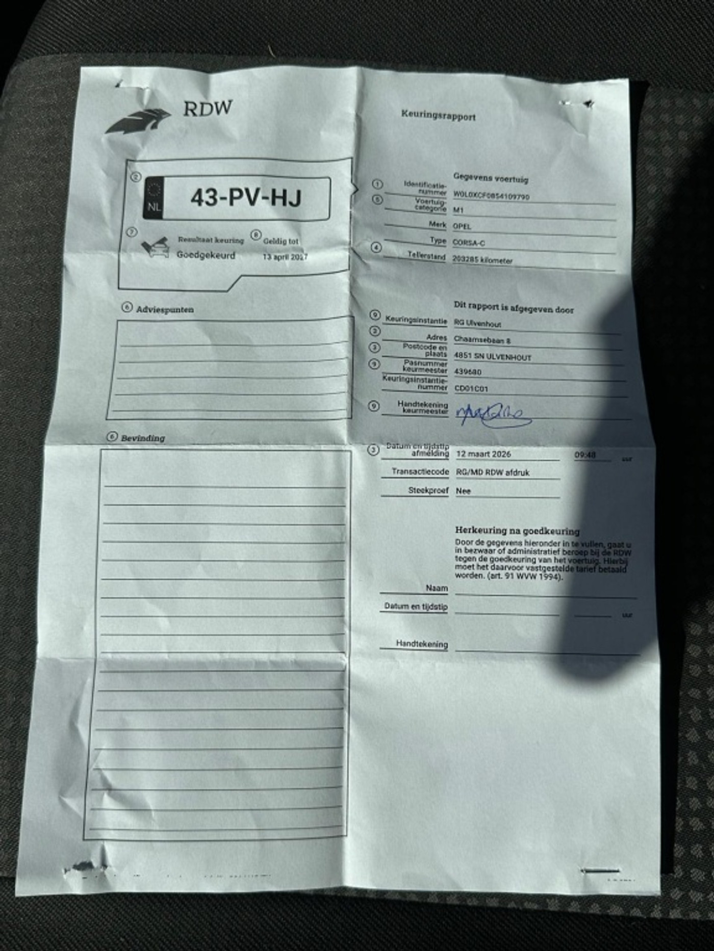 Foto van Opel Corsa-c