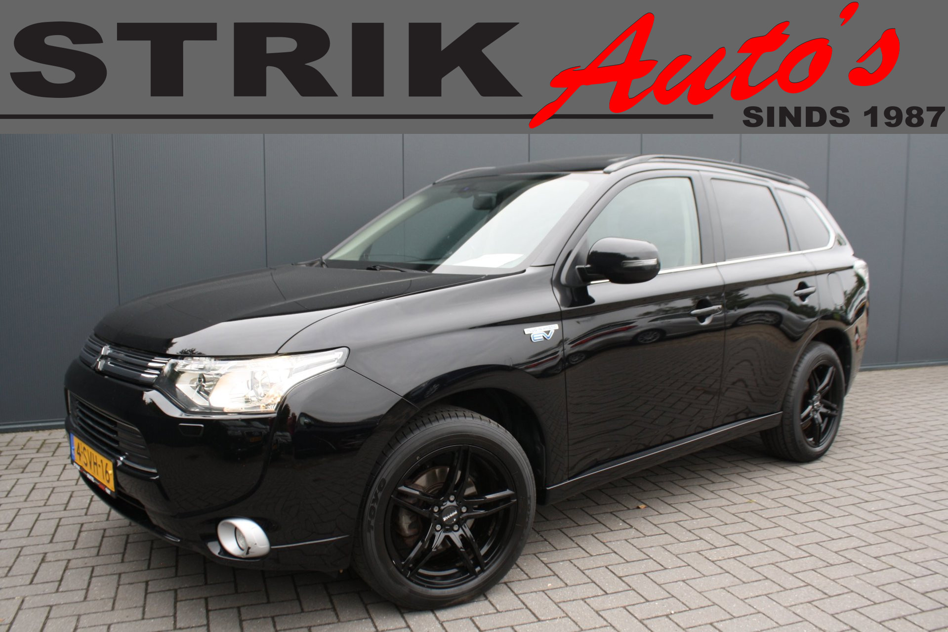 Mitsubishi Mitsubishi Outlander 2.0 PHEV instyle - LEDER - LED - NAVIGATIE - CAMERA - TREKHAAK - SCHUIFDAK 2013 - voorkant