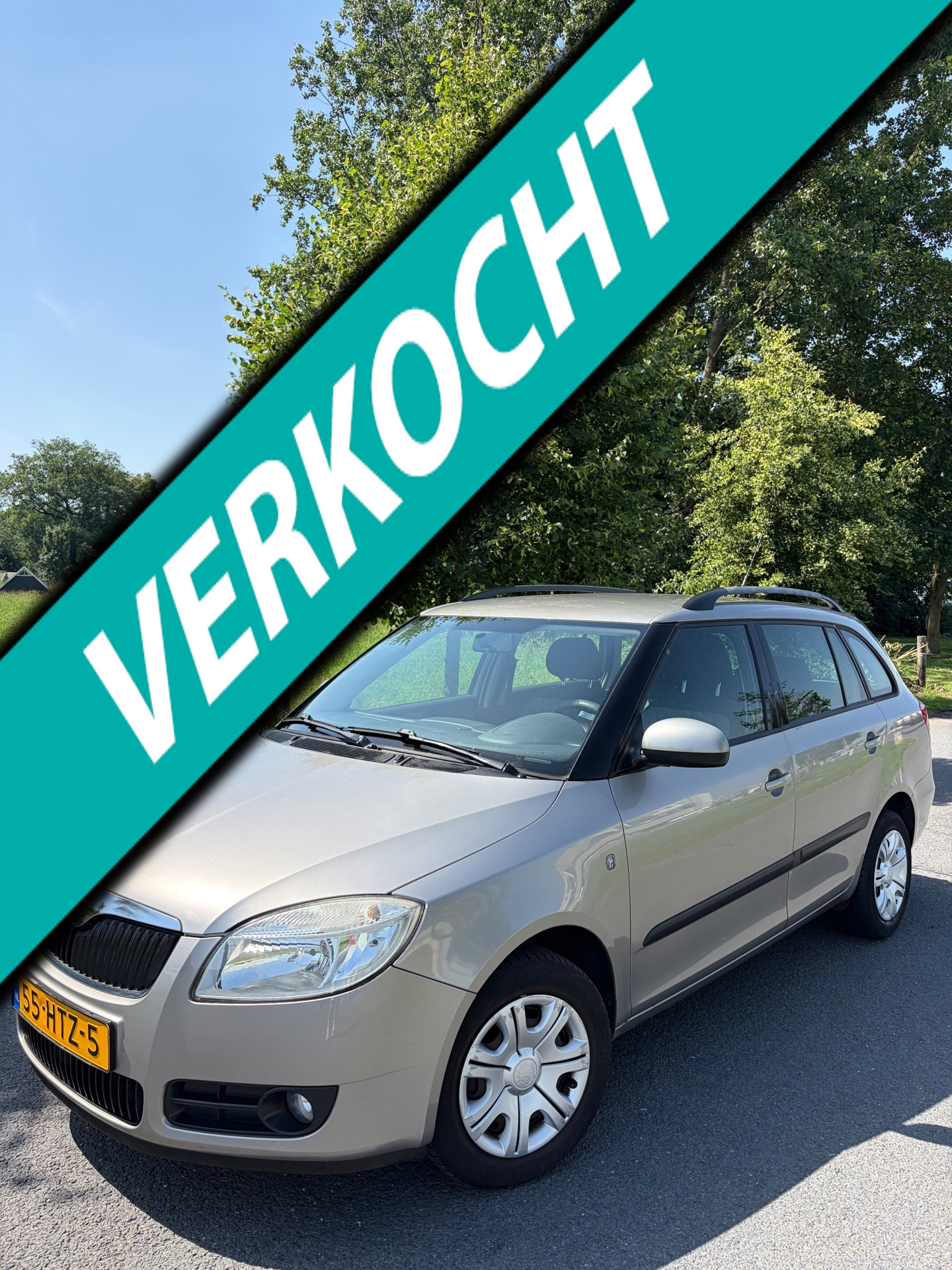 Skoda Fabia 1.4-16V Ambiente Nieuwe koppeling. 2009 - voorkant