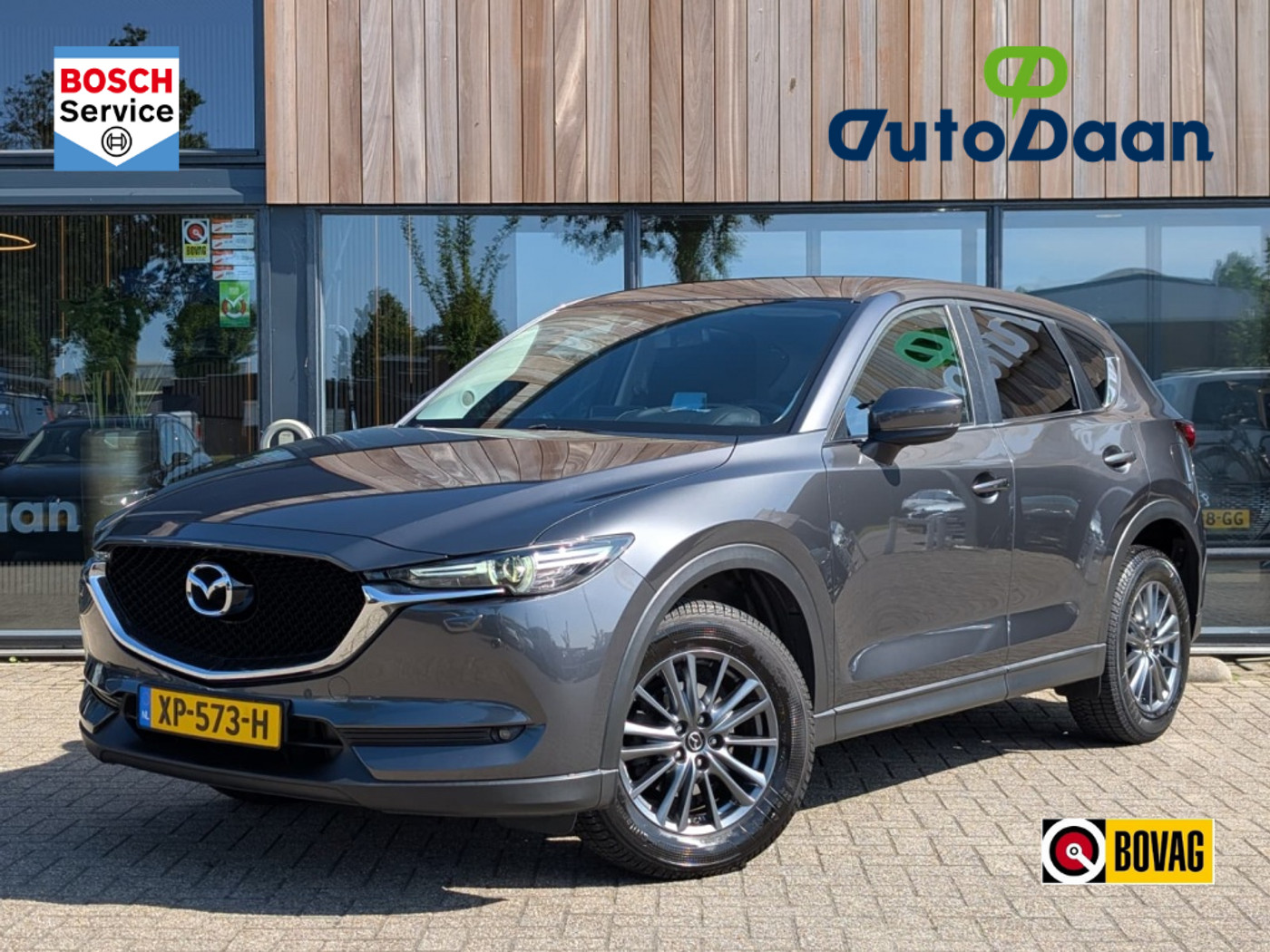 Mazda Mazda Cx-5 2.0 SkyActiv-G 160 GT-M 4WD | Dé caravan trekker! 2018 - voorkant