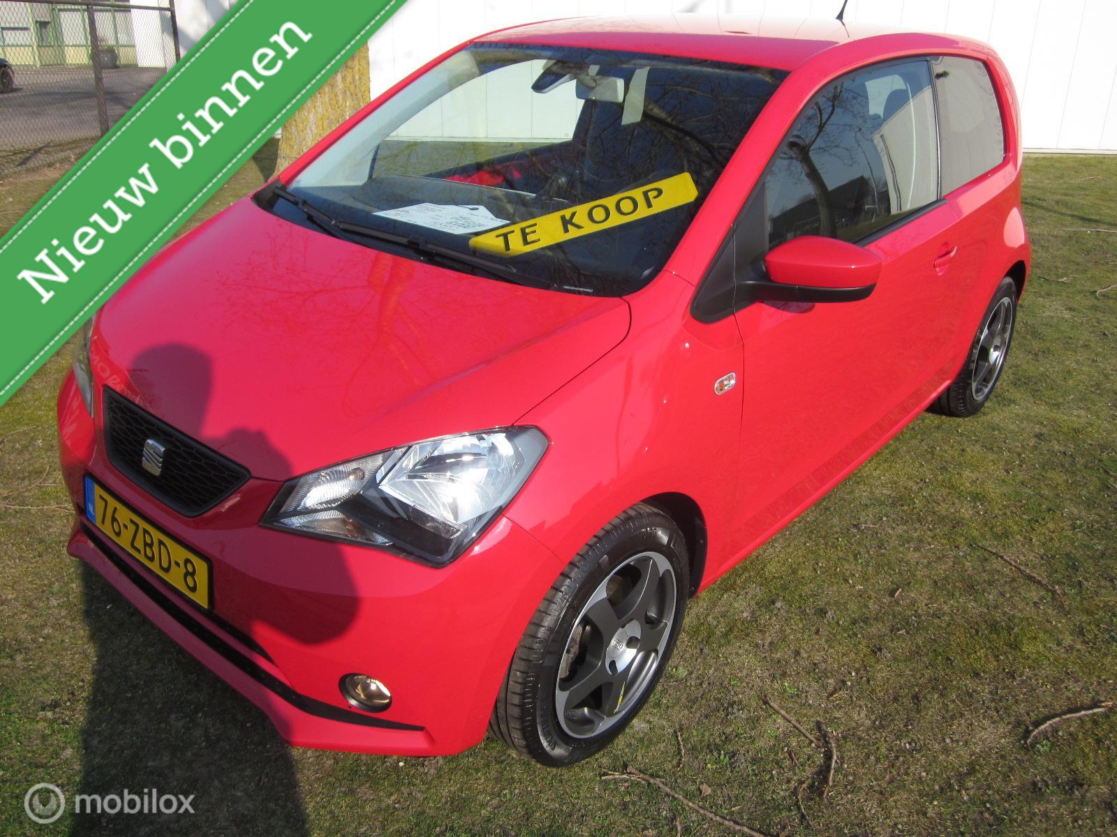Seat Mii 1.0 Style Sport/Airco/Lm velgen/Navi/PDC/Cruise slechts 129000km 2012 - voorkant