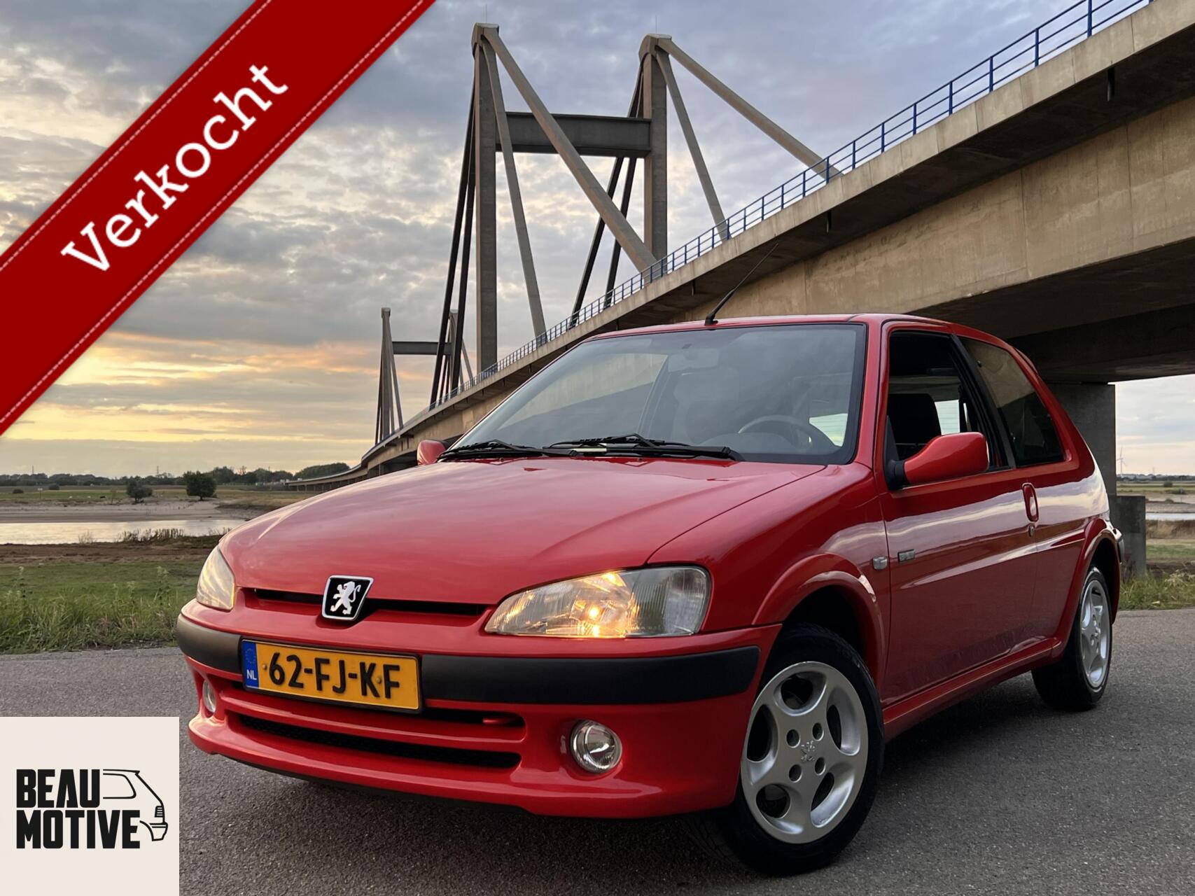 Peugeot 106 1.1 Sport >95.414 NAP< 14” Alize, Nw. Riem + WP 2000 - voorkant