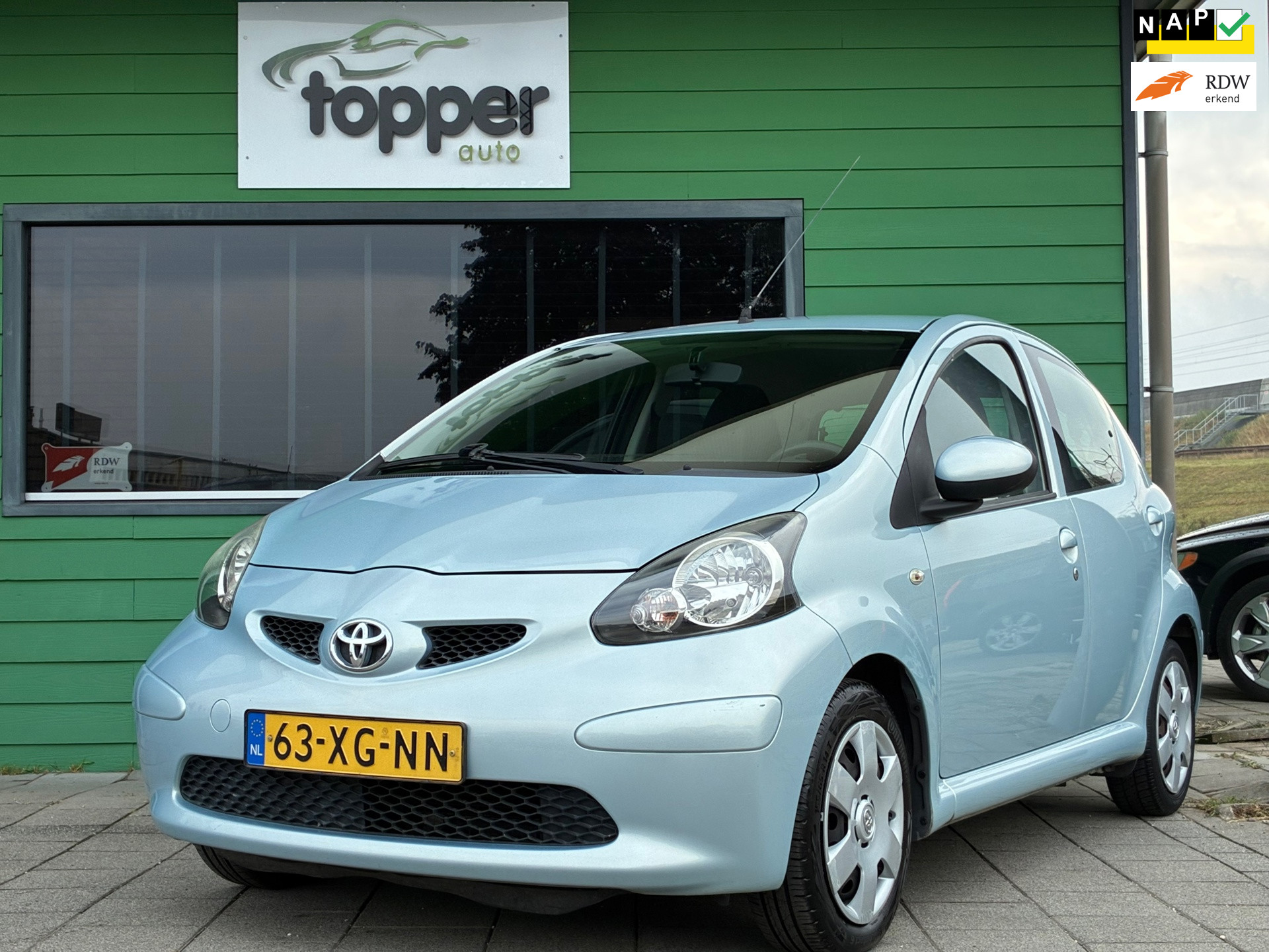 Toyota Toyota Aygo 1.0-12V +|Airco|Elektr.ramen|Nieuwe APK|NAP| 2007 - voorkant