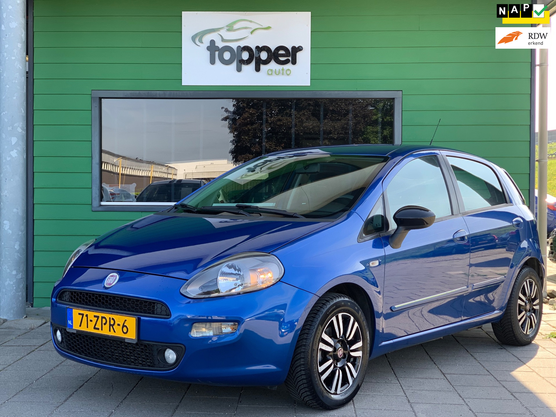 Fiat Fiat Punto 0.9 TwinAir Easy|2e Eigenaar|CruiseControl|Airco|Trekhaak| 2013 - voorkant