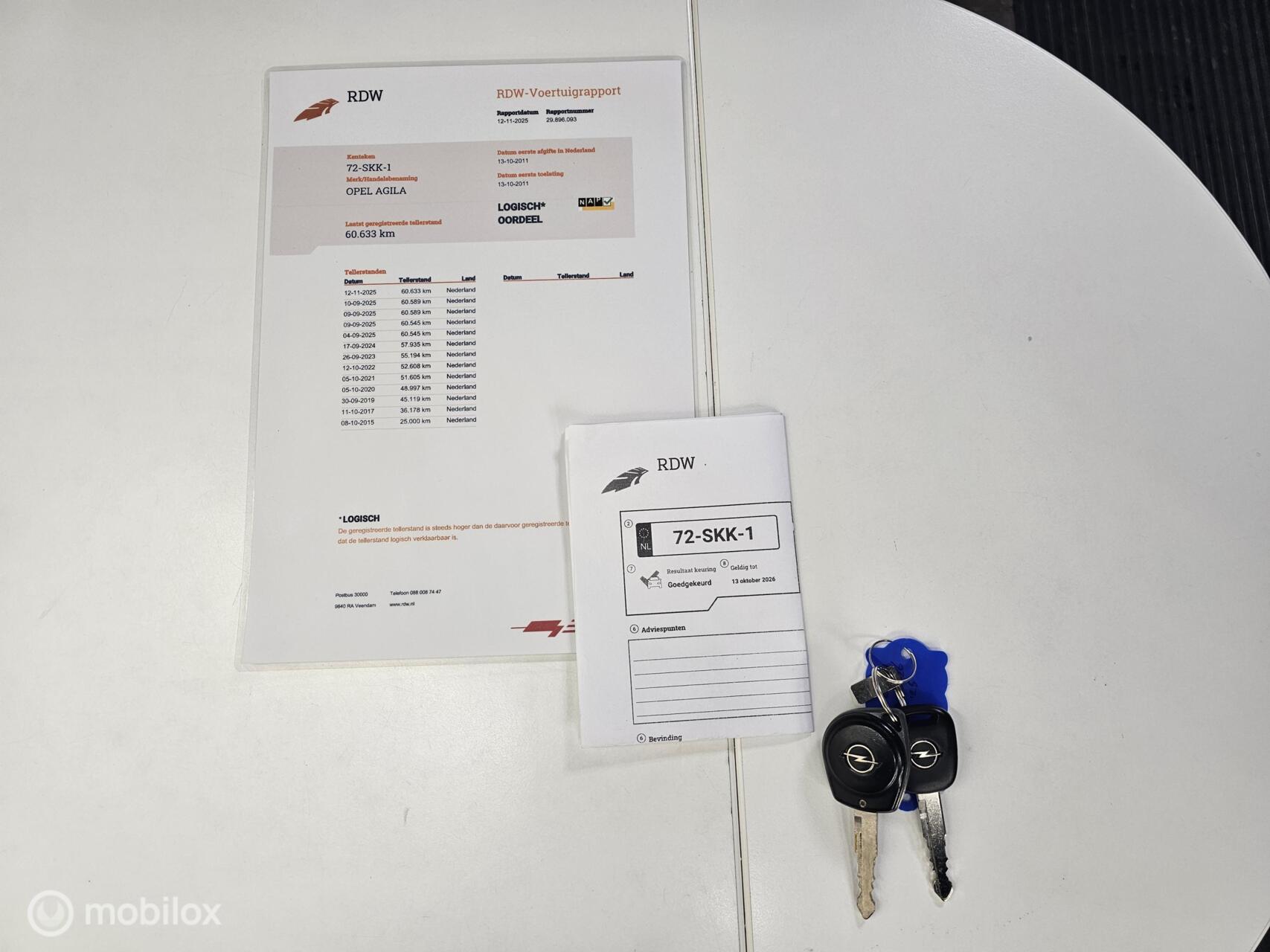 Foto van Opel Agila