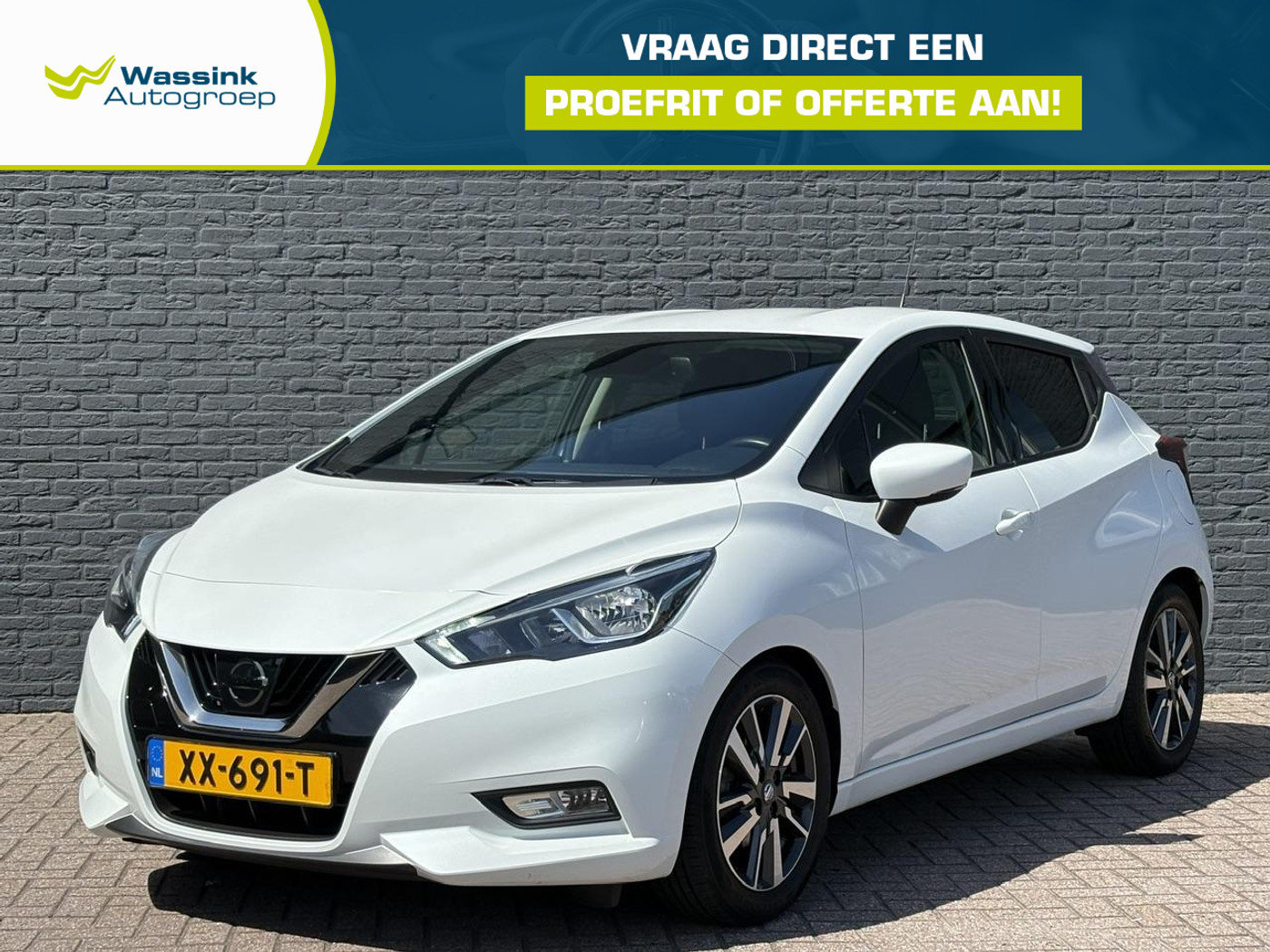 Nissan Micra 1.0 IG-T N-Connecta 2019 - voorkant
