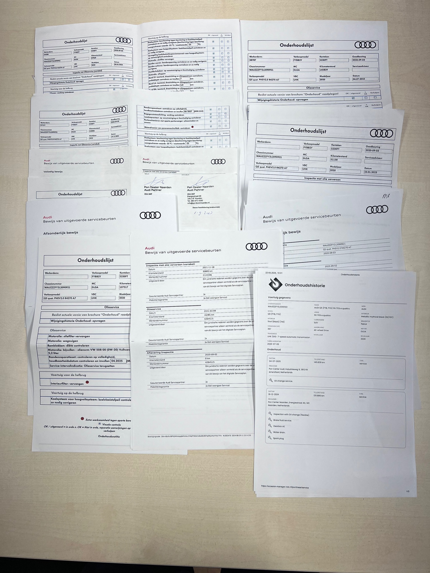 Foto van Audi Q5 55 TFSI E